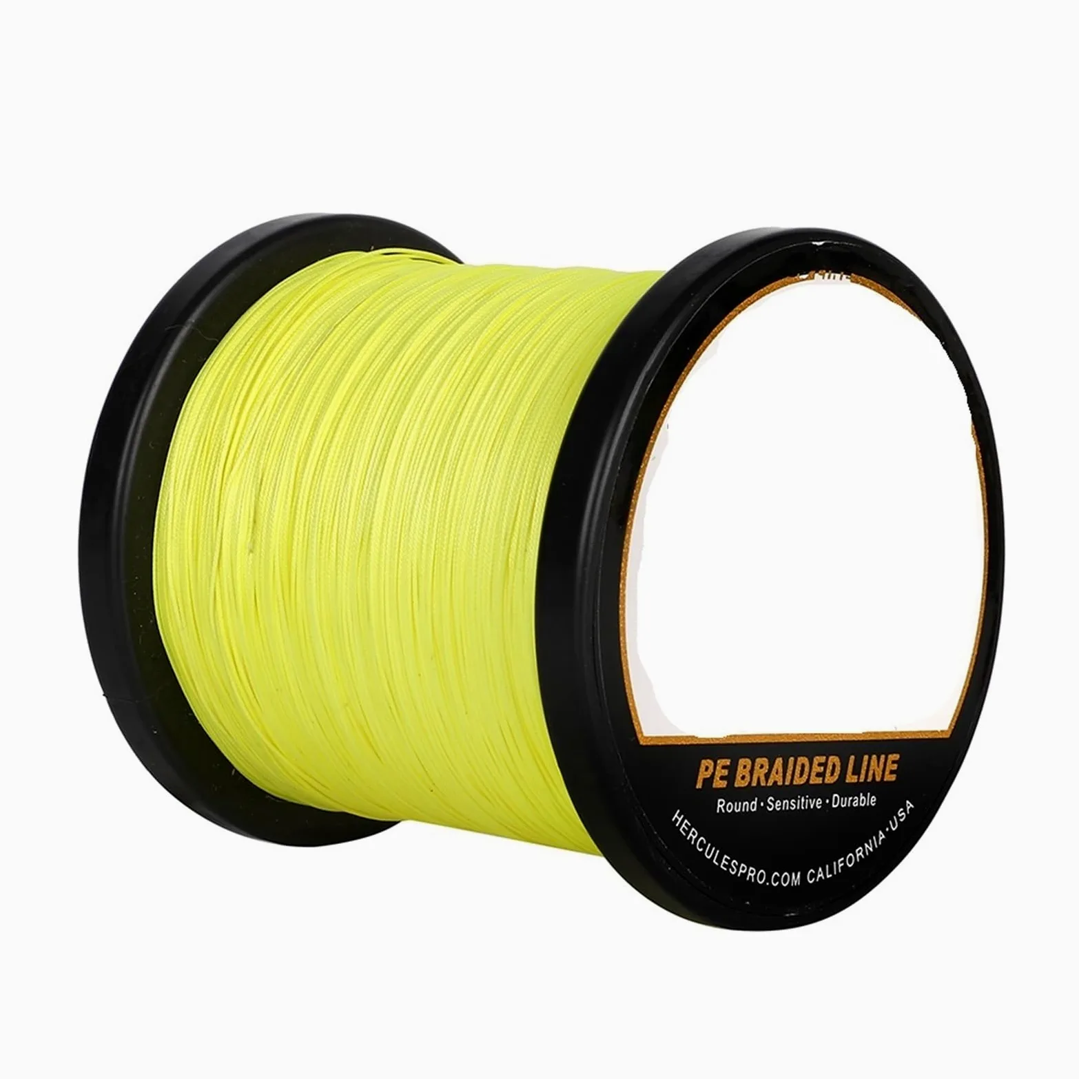 Hilo De Pesca Sedal de Pesca 12 hebras, Amarillo, 300M, 500M, 1000M, 10-420LB, líneas Trenzadas Nivel, Resistente a la abrasión, Estiramiento Cero