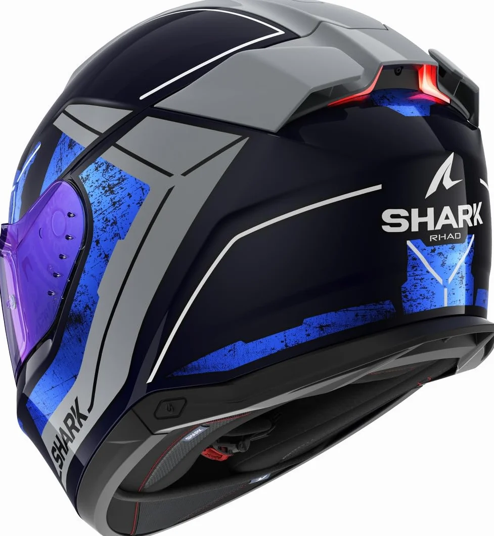 Shark, Casco Moto Integral SKWAL i3 RHAD Blue/Grey Bus, XL