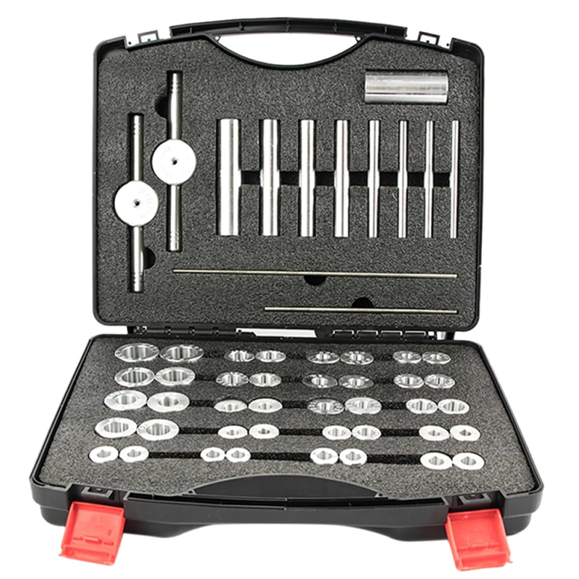 HEMOTON Juego de Prensa para Cojinetes de Bicicleta 1 Set Negro | Aleación de Aluminio Cnc, para Buje de Rueda y Mantenimiento Doméstico