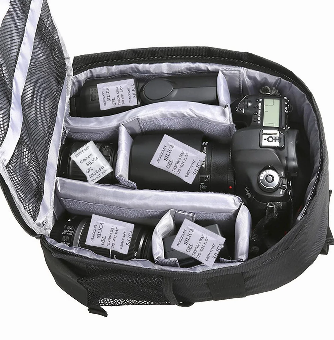 Bolsas de Gel de Sílice Sachets Desecante 100 Paquetes 1 g
