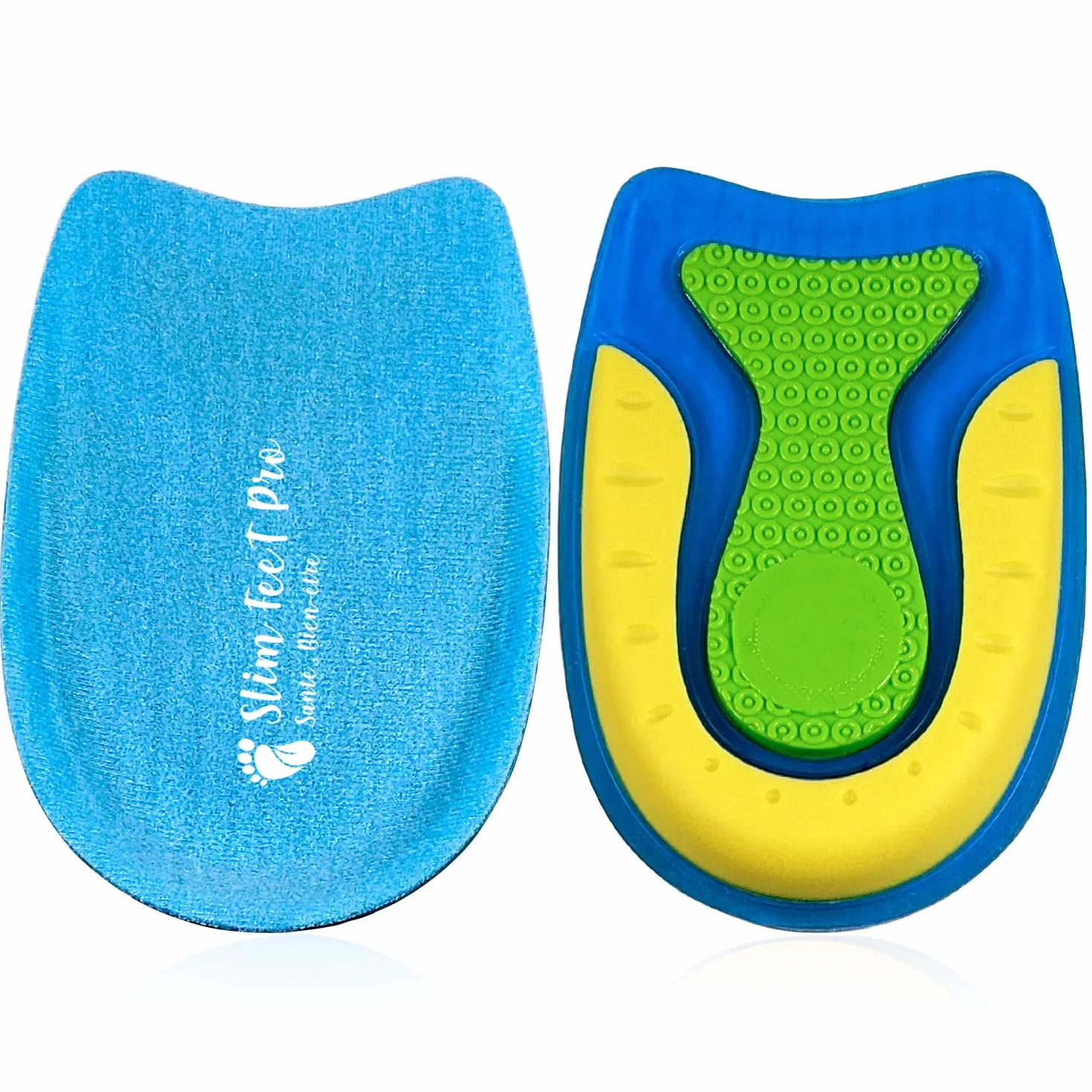 Talonera de silicona gel ortopédico tamaño L para proteger dolor talón aliviar espolón calcáneo fascitis plantar tendinitis