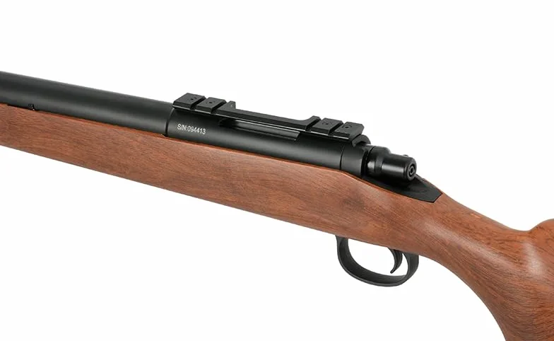 Rifle Francotirador Sniper Airsoft 6 mm VSR-10 CM.701C-U Cyma Madera. Potencia 2,5 Julios. Incluye 1 Cargador. Acción Manual o de Muelle. Versión upgradeada 520 fps