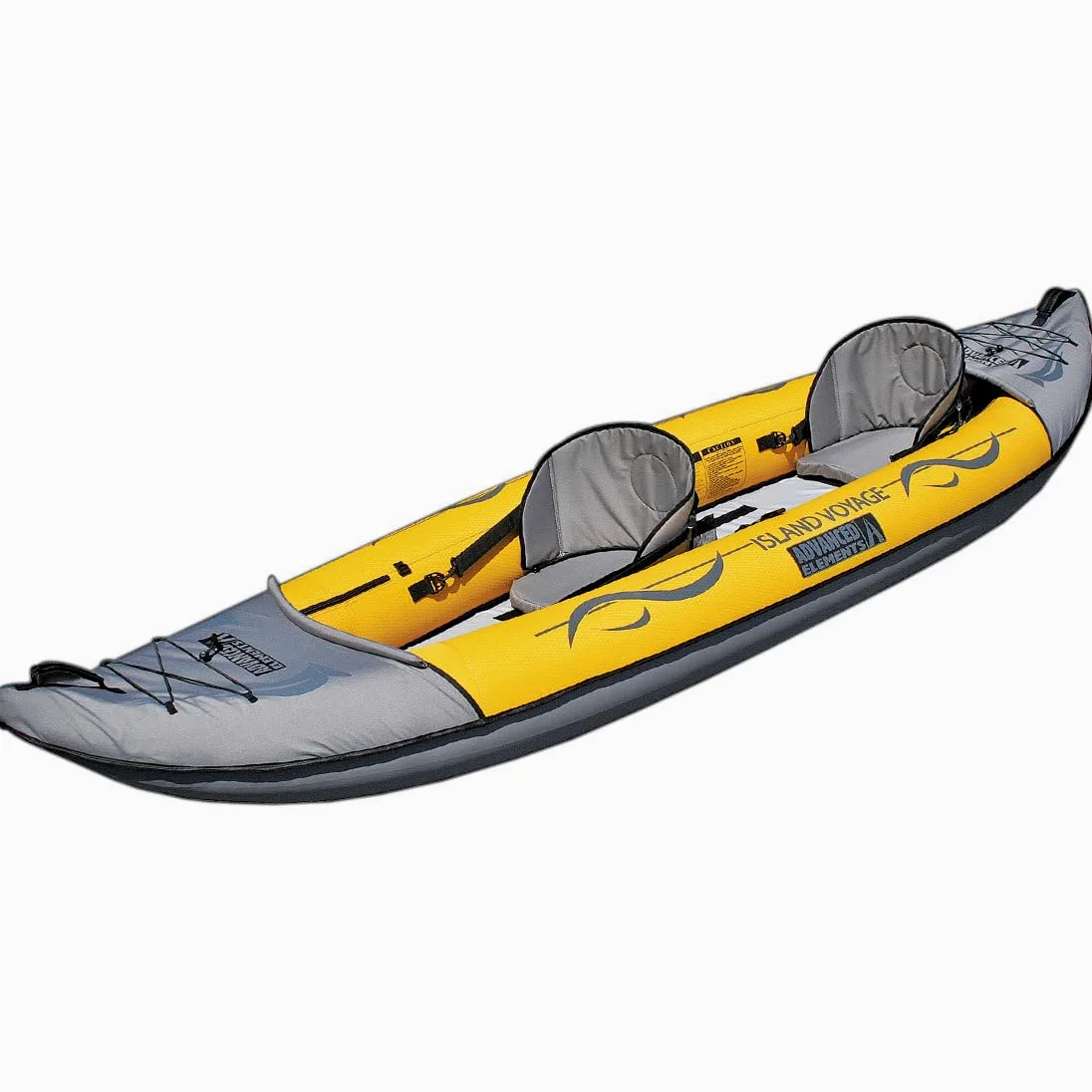 Advanced Elements Island Voyage 2 - Kayak Hinchable, Color Amarillo