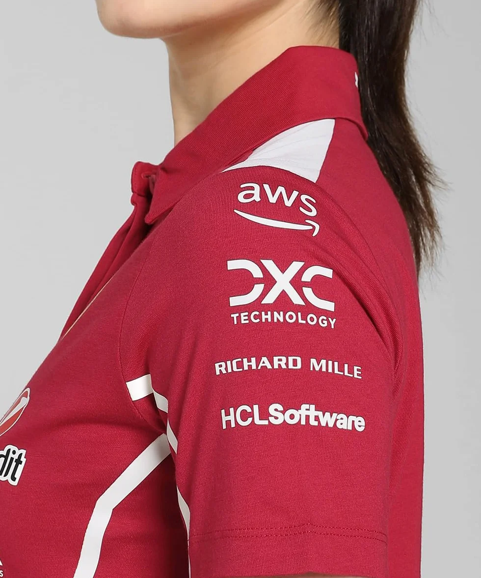 PUMA Polo Scuderia Ferrari HP 2025 Team Mujer