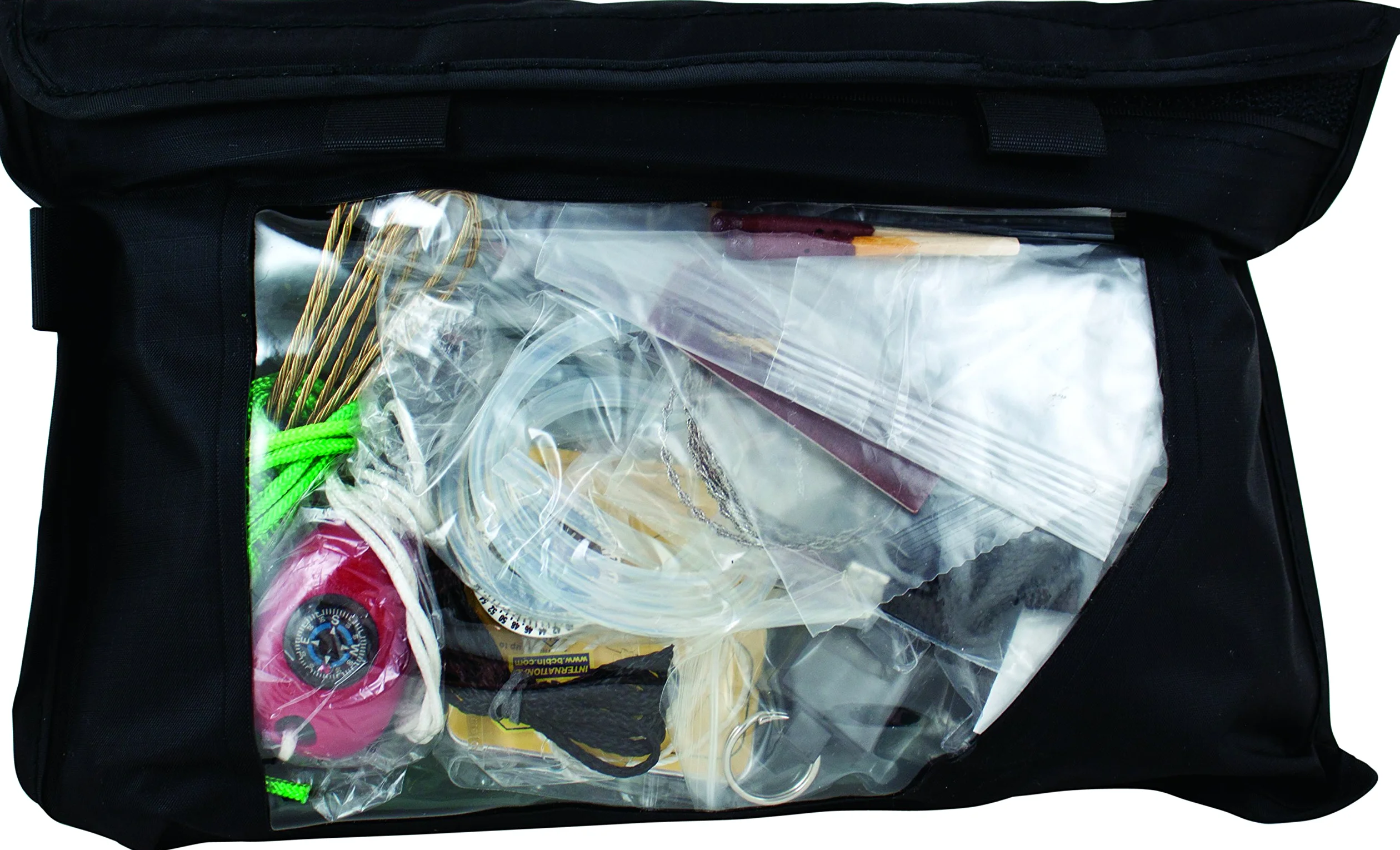 Bushcraft BCB - Kit de Supervivencia (Bolsa), Color Negro