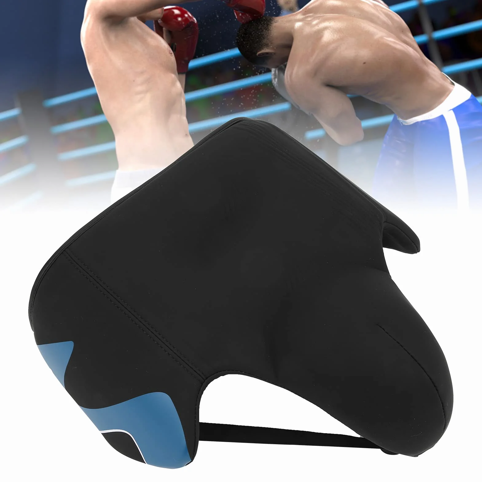 Protector de Coquilla para Boxeo, Muay Thai, Kickboxing y MMA Sparring, Protector Abdominal de Lucha Taekwondo para Hombre
