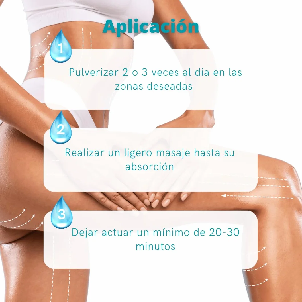 Aceite de magnesio Spray 100% Puro 100 ml Botella de vidrio con dosificador spray