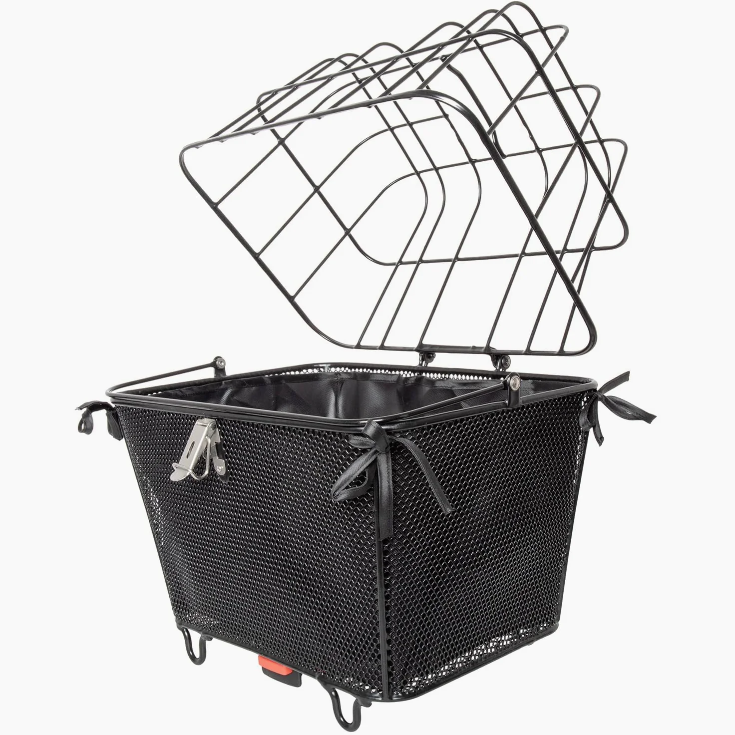 Cesta de Bicicleta para Perros y Mascotas, hasta 10 kg, liberación rápida, Transporter One-Snap Pet M-Wave