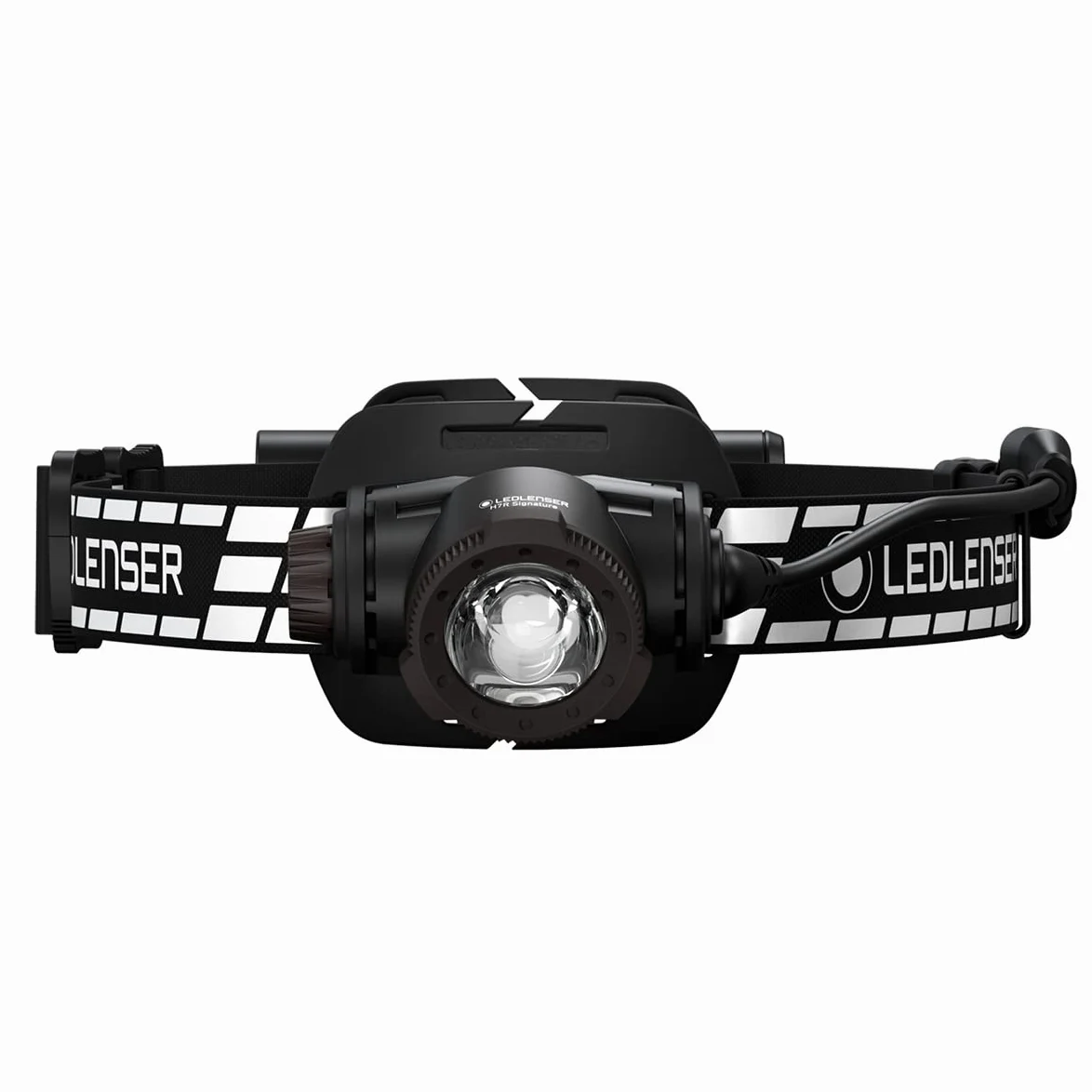 Ledlenser H7R Signature Linterna Frontal Recargable, 1200lm, Alance 260m | Enfoque ajustable, Bluetooth, hasta 65h de autonomía, intensidad regulable, IP67, ideal para deportes outdoor | 2020