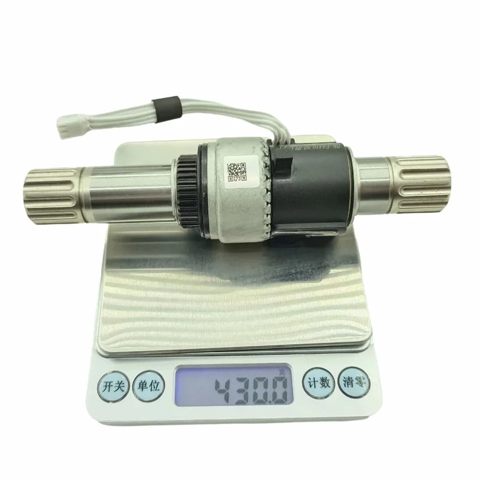 BAFANG M500 Sensor central de par, reemplazo de asistencia eléctrica de eje de acero, cable de 6 pines