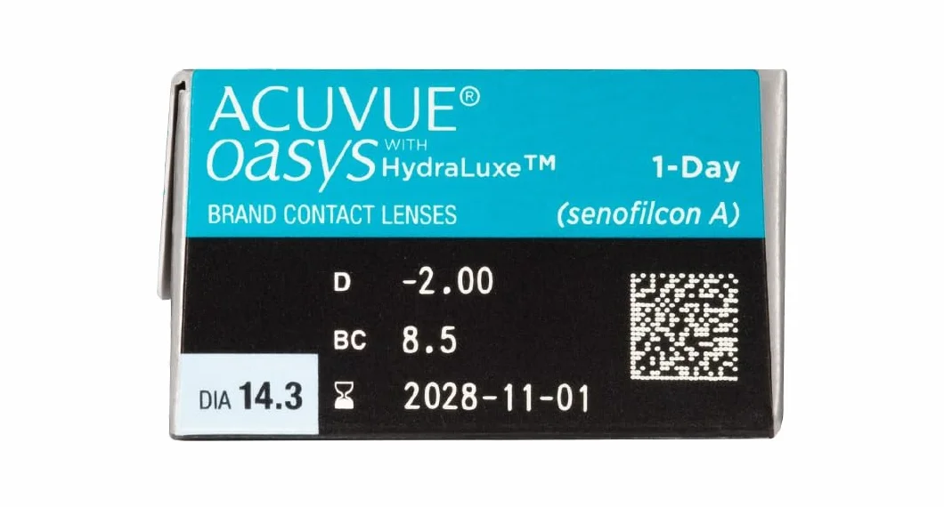 ACUVUE OASYS 1-DAY HydraLuxe soczewki kontaktowe 30 sztuk