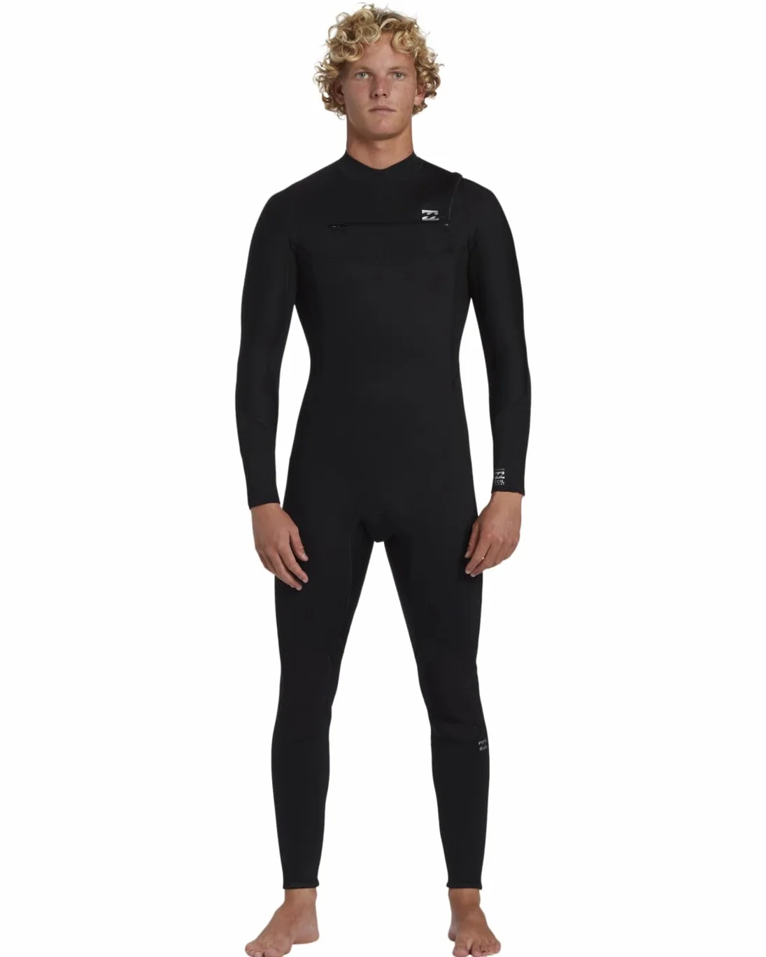Billabong Traje de Neopreno para Hombre con Cremallera en el Pecho de 3/2 mm, Color Negro, retención con una combinación de Alta Elasticidad