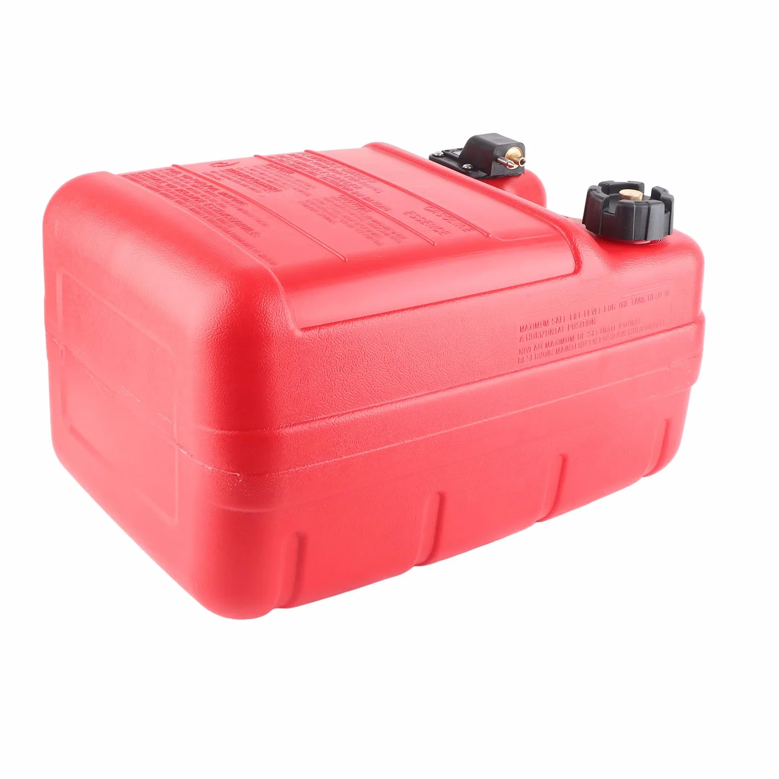 Depósito de para Barcos 24L Portátil con Diseño de Escape Repuesto para Tanque de Marino para Motores Fueraborda Compatible con Varios Modelos