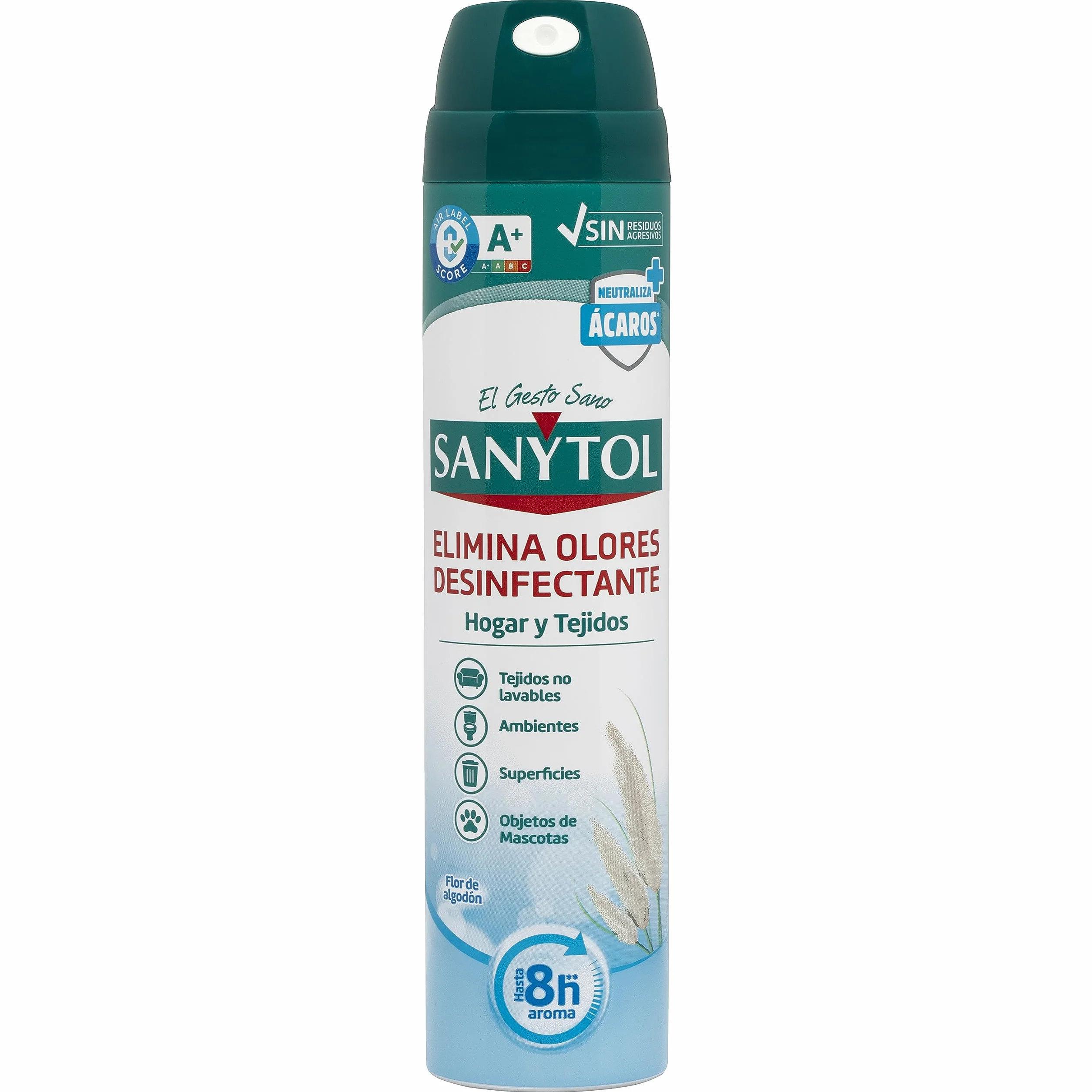 Sanytol Desinfectante Hogar y Tejidos 300 ml Flor de Algodón
