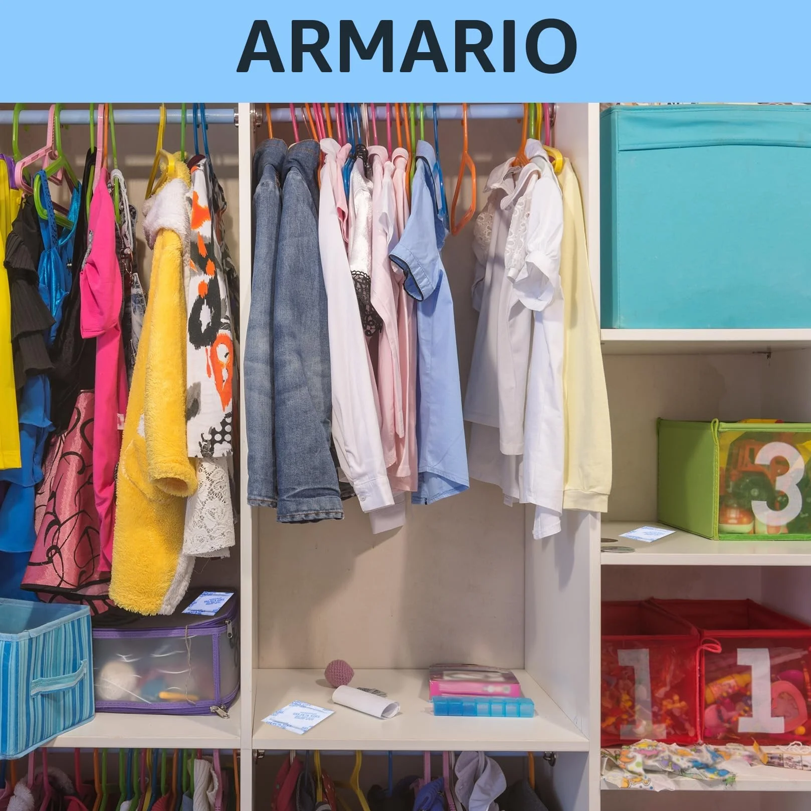 Bolsas Desecantes Absorbente de Humedad, 10g Bolsas de Gel de Sílice para Ropa, Cajones, Zapatos, Armarios