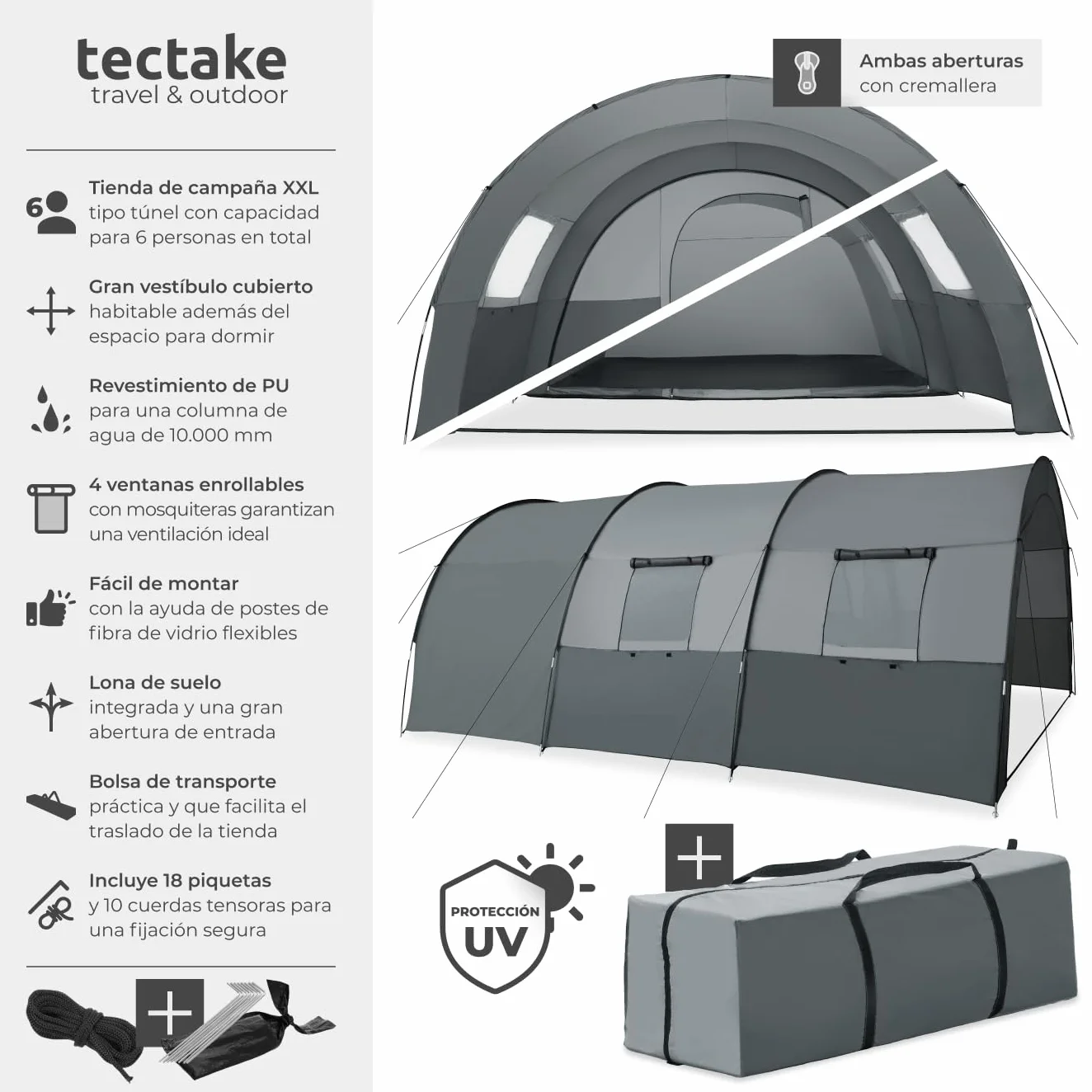 tectake® Tie