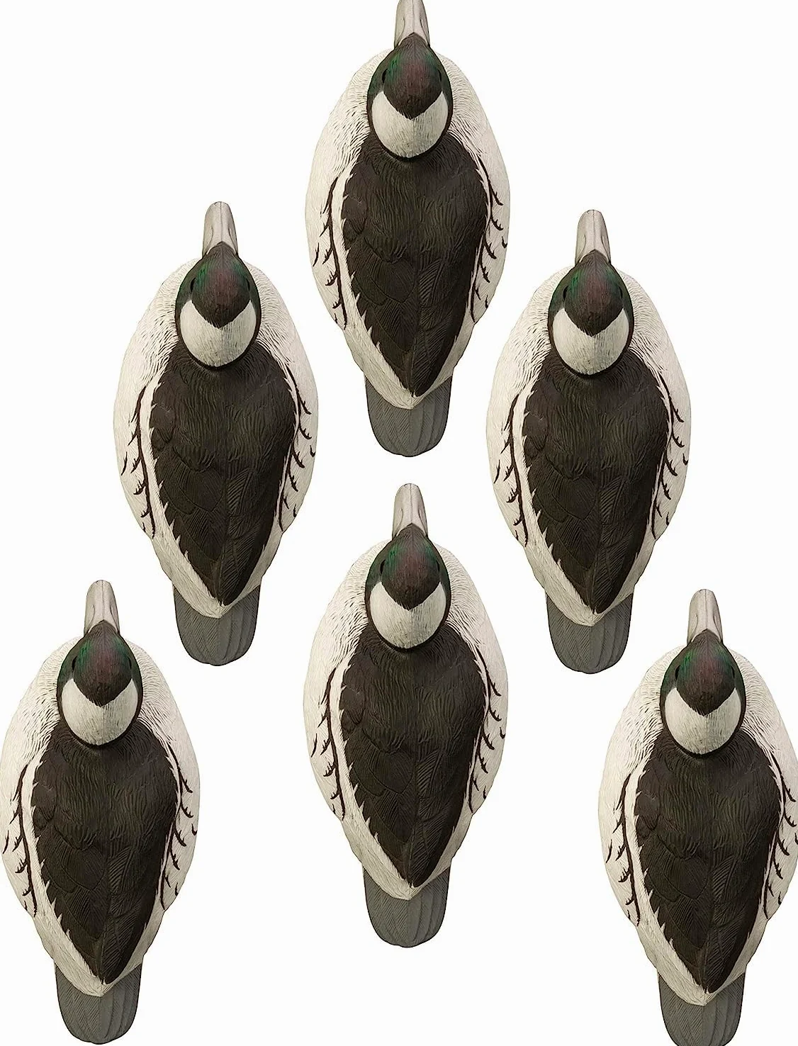 Higdon Outdoors Señuelos de Pato Bufflehead estándar, Todos los Patos, Rellenos de Espuma