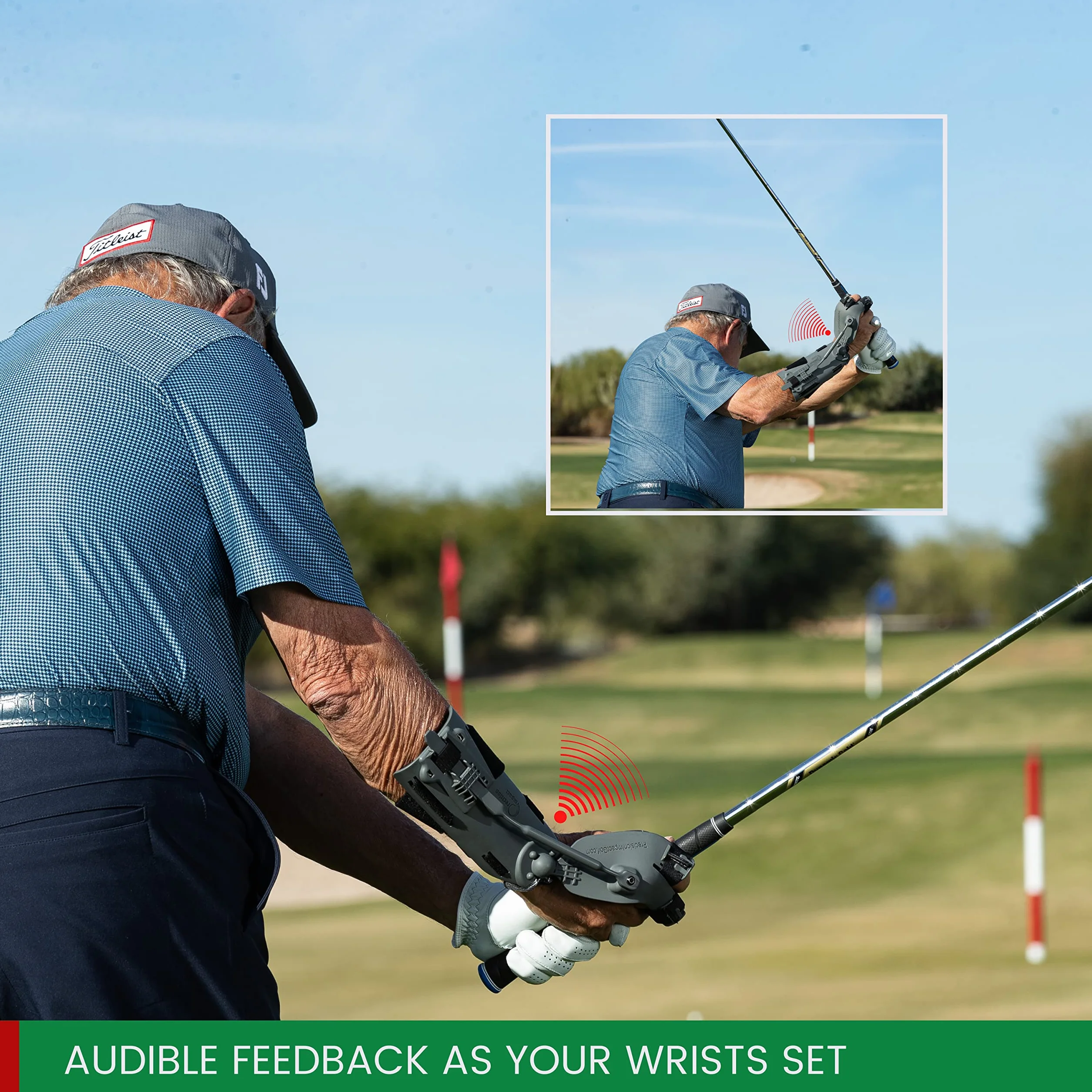 Precision Impact Golf Pure Swing Trainer - Ayuda de Entrenamiento