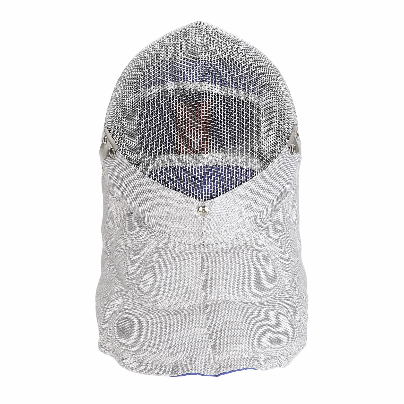 Dilwe Casco de Espada de Esgrima, Malla de Acero de Alta Resistencia, Cuero, Forro Desmontable, Certificado CE