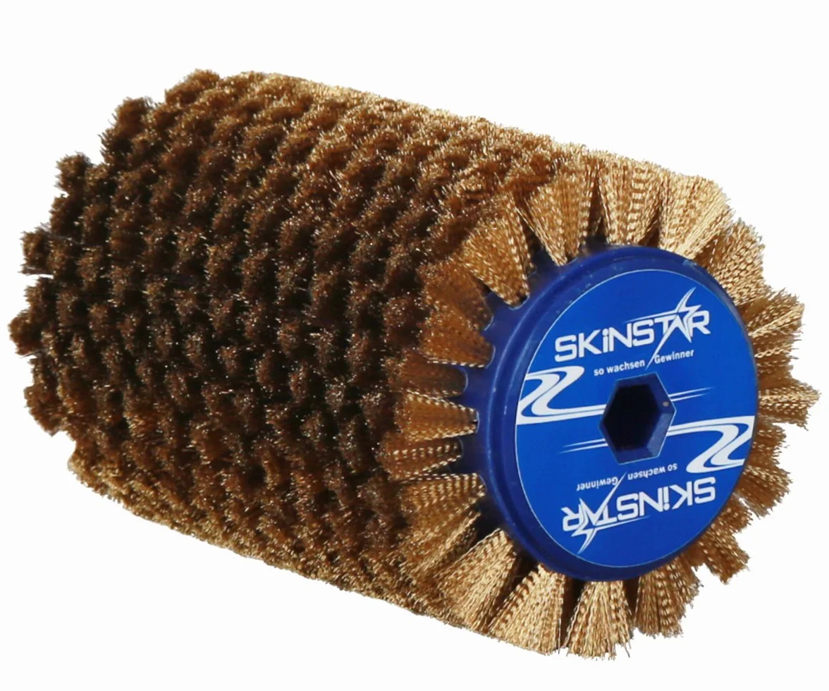 SkinStar Completo Cepillos Set Cepillo Giratorio Worldcup Wachskoffer 6 Piezas
