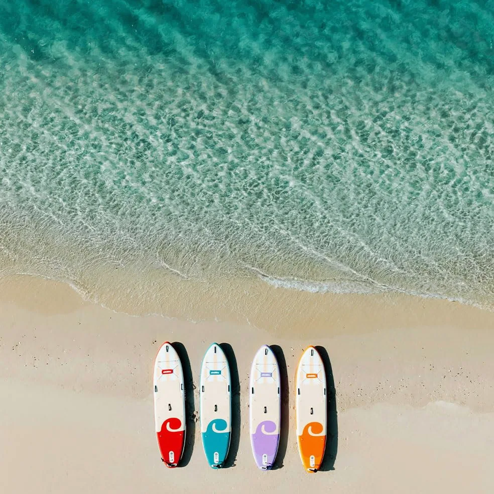 Skiffo Rivage Coral 11' – Sup Inflable 2 en 1 Kayak Completo – 335 x 86 x 15 cm – MAX 160 kg – Estable y versátil – Diseño único