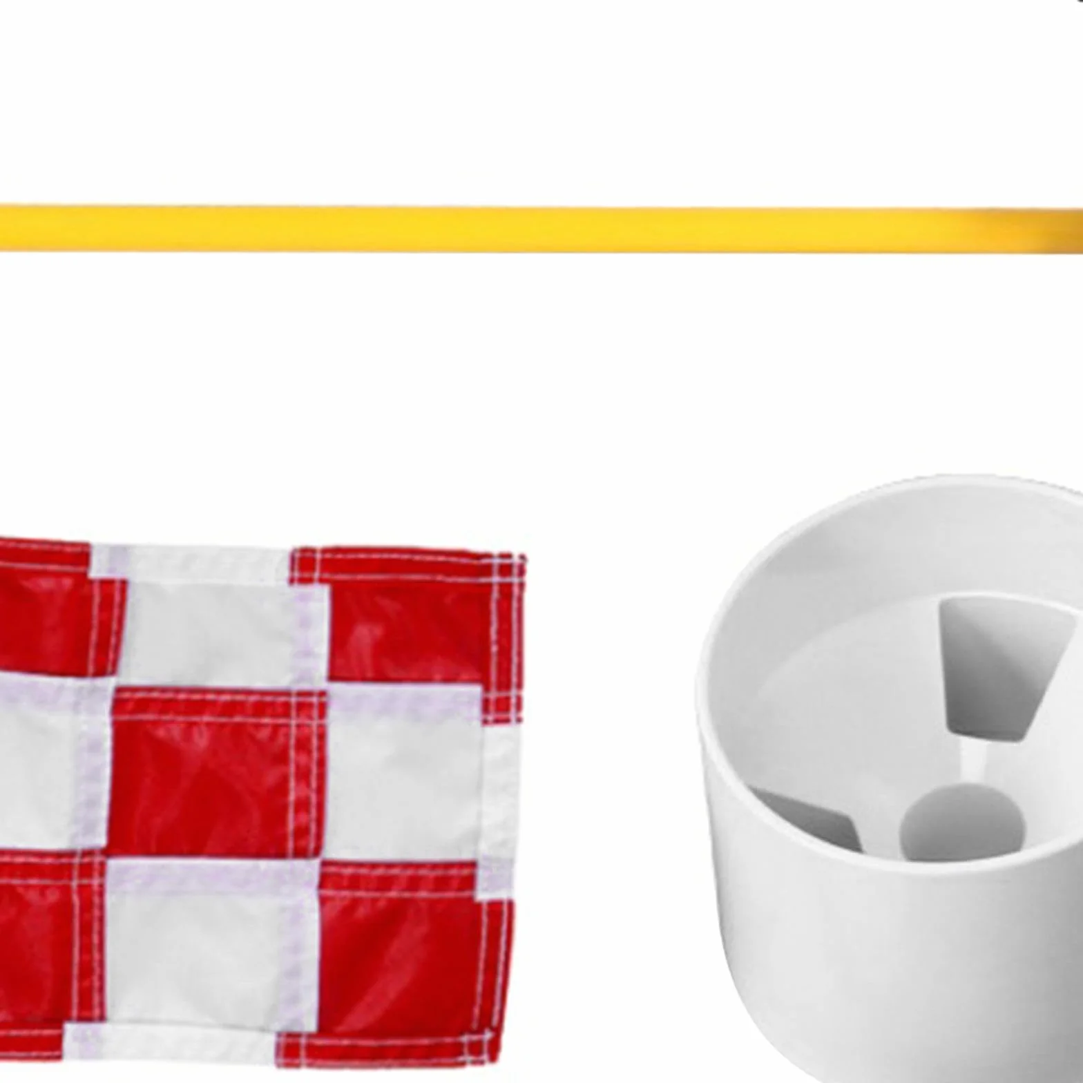 Bandera de Putting Green de Golf y Copa para Agujeros, Práctica de Putting, Asta de Bandera de Fibra de Vidrio, Astas de Bandera de Golf