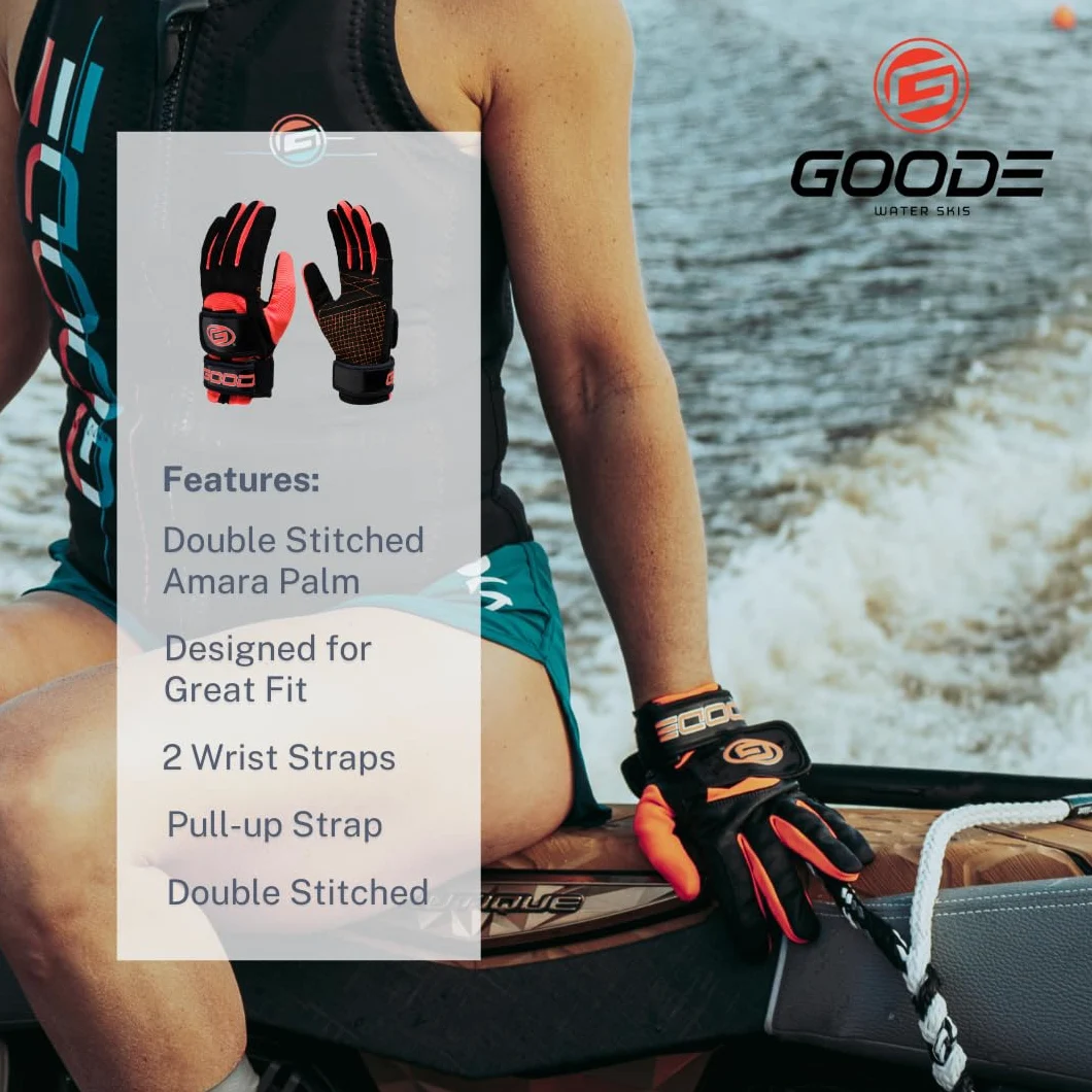GOODE Pro - Guantes de esquí acuático (pequeños)