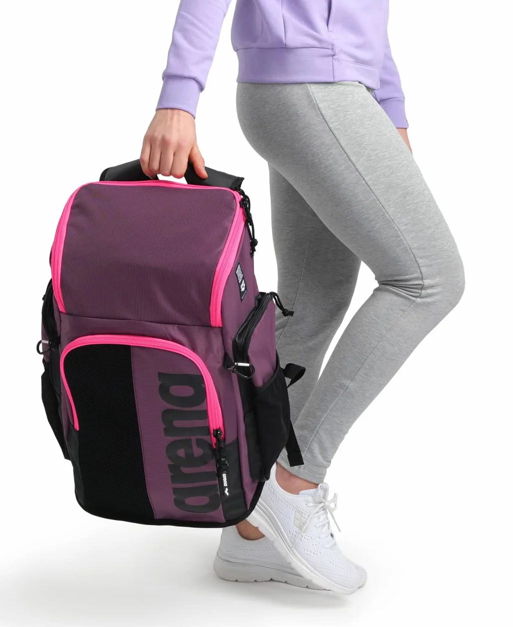 Arena Spiky III 45 Mochila para Piscina Natación Deporte, Tejido Repelente al Agua, 45 Litros
