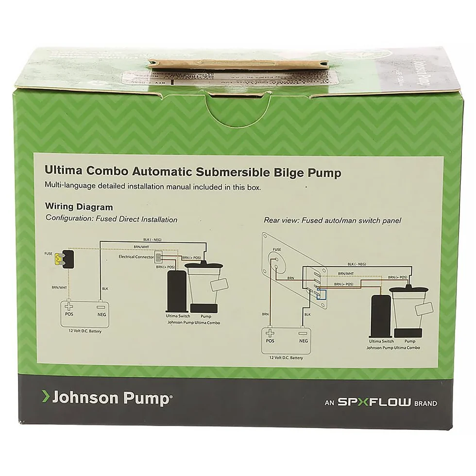 Johnson Pump Bomba De Achique automático Ultima Combo 12 V