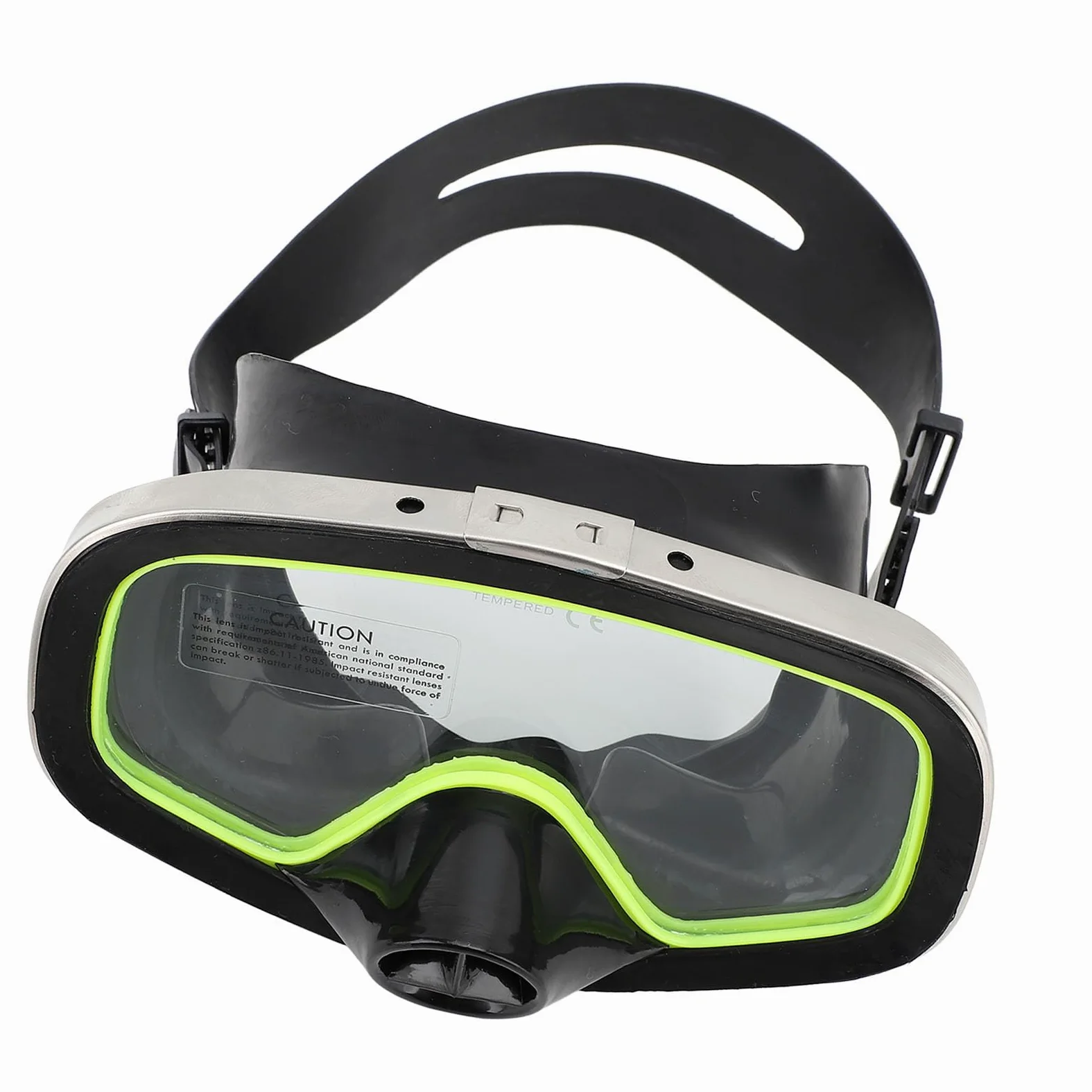 CHICIRIS Gafas de Buceo, Gafas Subacuáticas con Lentes de Vidrio Templado Impermeables de Silicona con Correa Ajustable, para Bucear, Nadar y Bucear