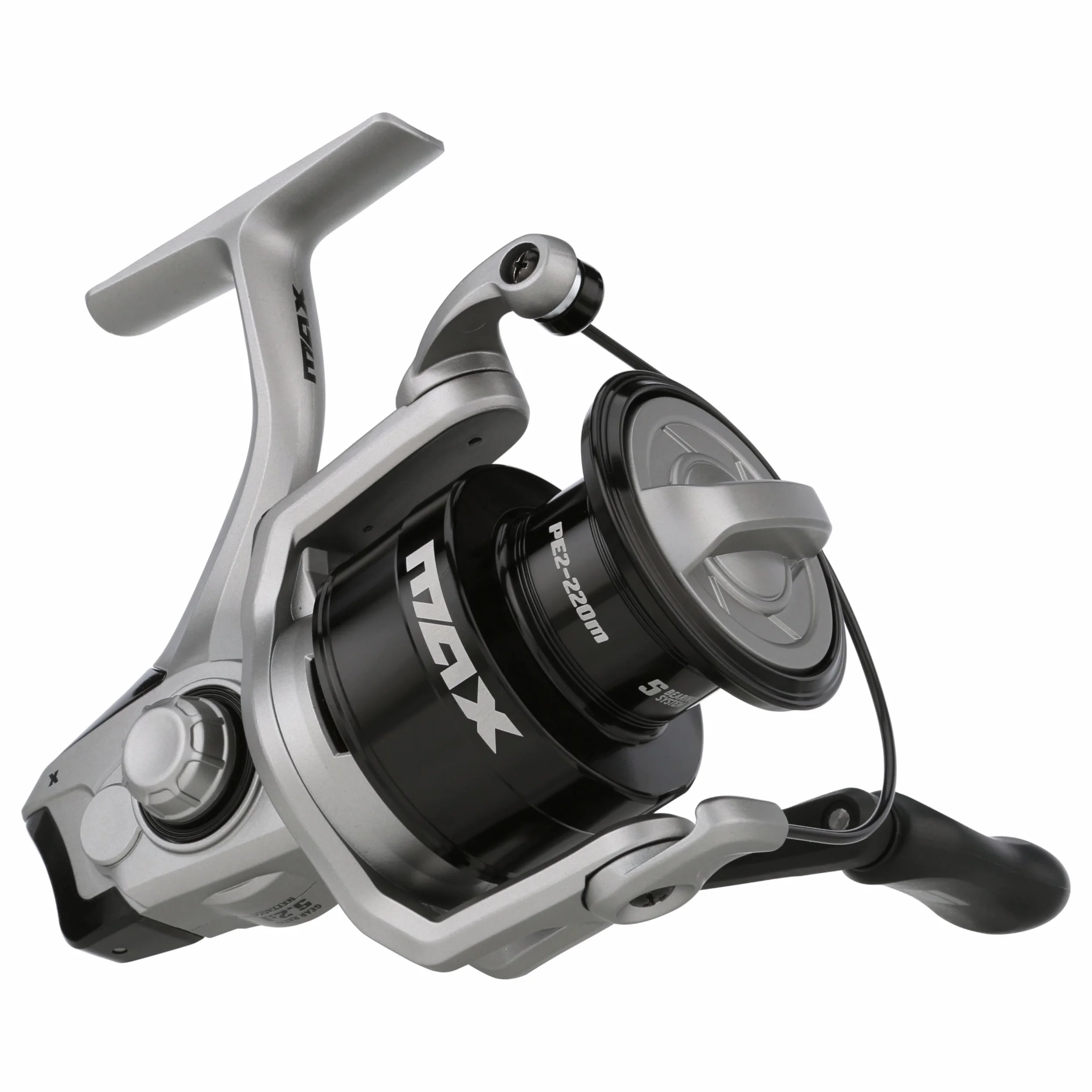 Abu Garcia MAX X Carrete Giratorio | Cuerpo de Grafito con Sistema de Arrastre Suave para Todos los Pescadores | De Agua Dulce y de bajura para Bass, Lucio y Trucha | Ambidiestra | Varios tamaños