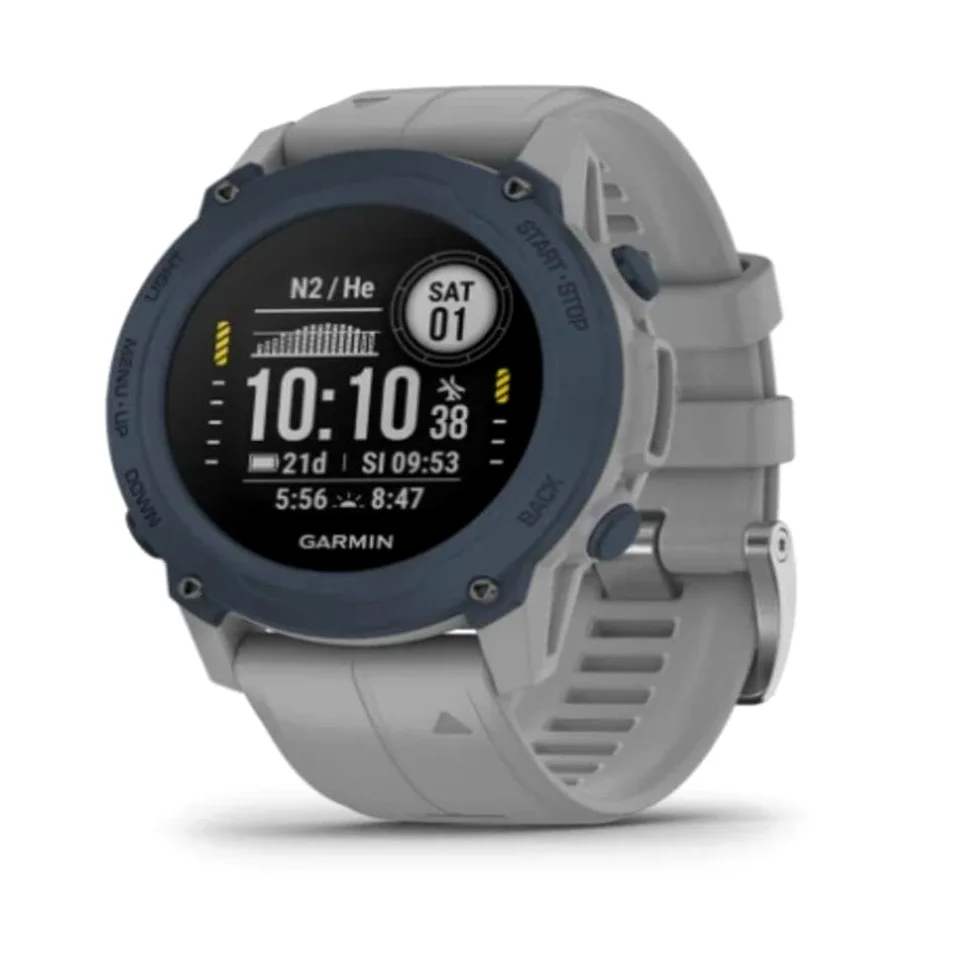 Garmin Descent™ G1, computadora de Buceo Resistente, múltiples Modos de Buceo, Seguimiento de Actividad, Gris Polvo
