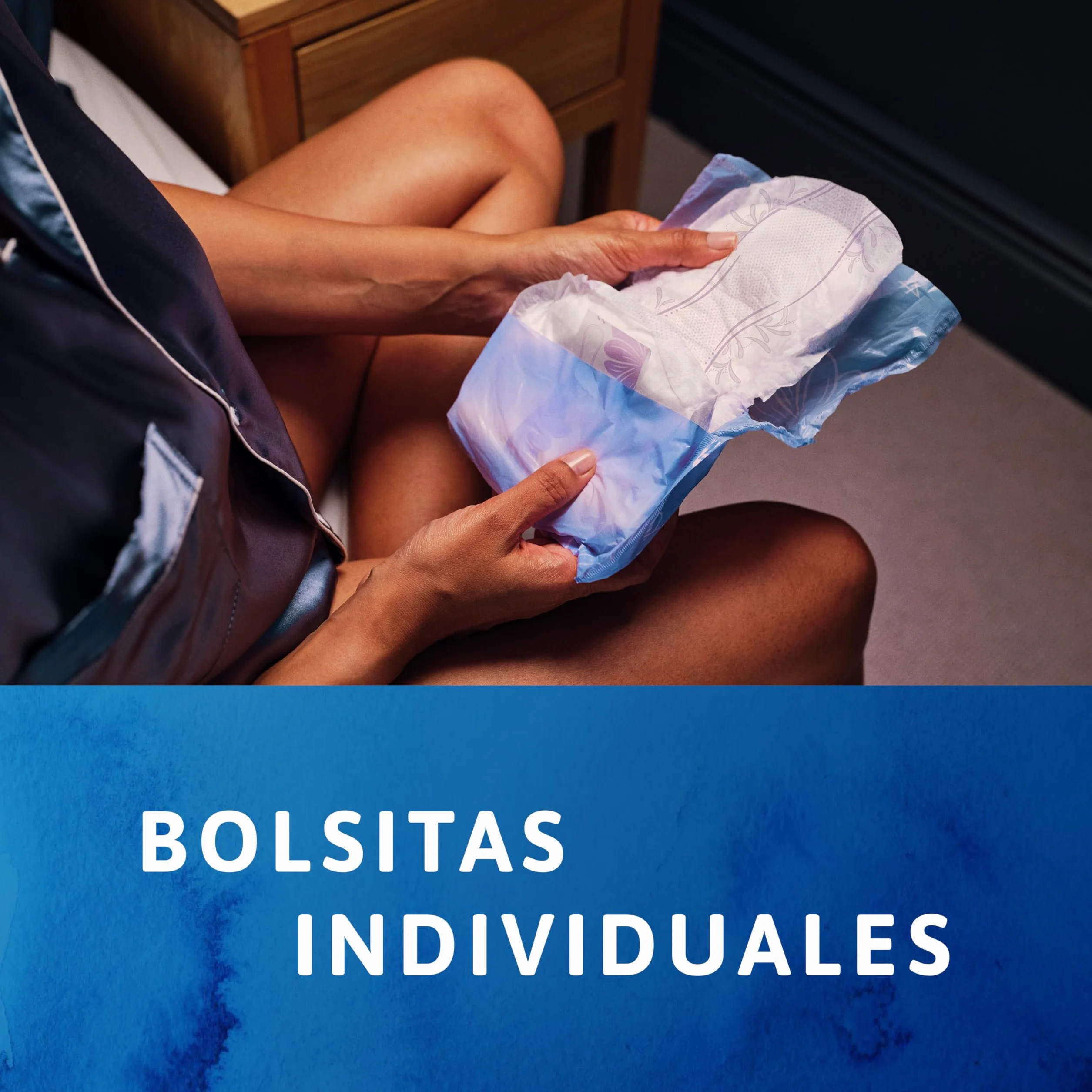 TENA Discreet Protect+ Maxi Night 48 Compresas Nocturnas Mujer Máxima Protección Absorción InstaDRY
