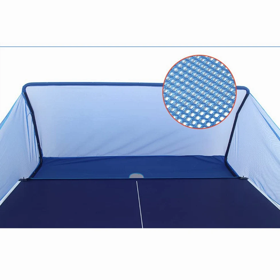 captura | Red plegable colección pelotas tenis mesa – Robot automático | portátil para entrenamiento múltiples pelotas entrenamiento para una sola