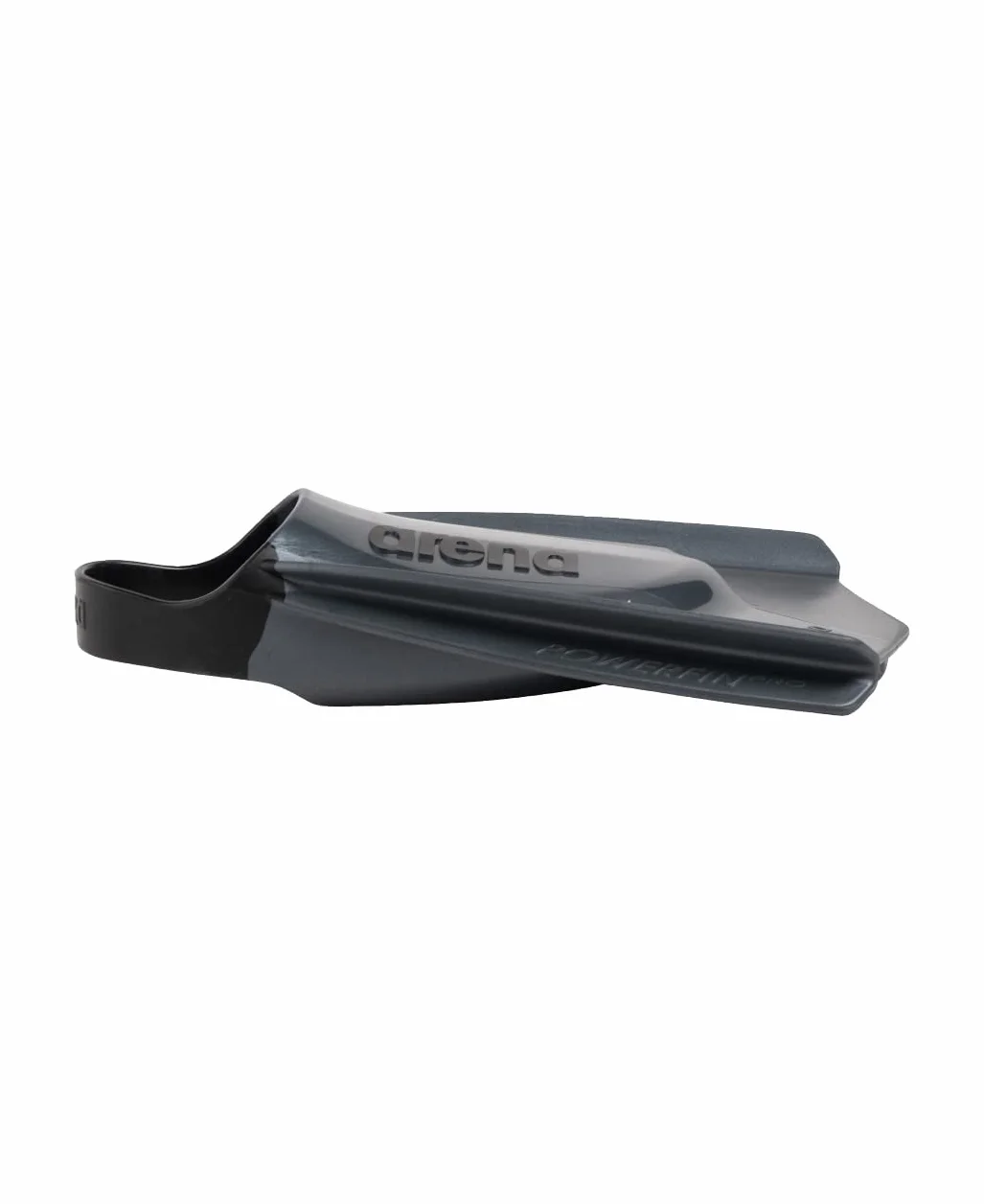 Arena Powerfin Pro II - Aletas de Entrenamiento de natación Unisex para Adultos y Hombres y Mujeres, Aletas de Hoja Corta de Silicona, Personalizables a la Izquierda/Derecha
