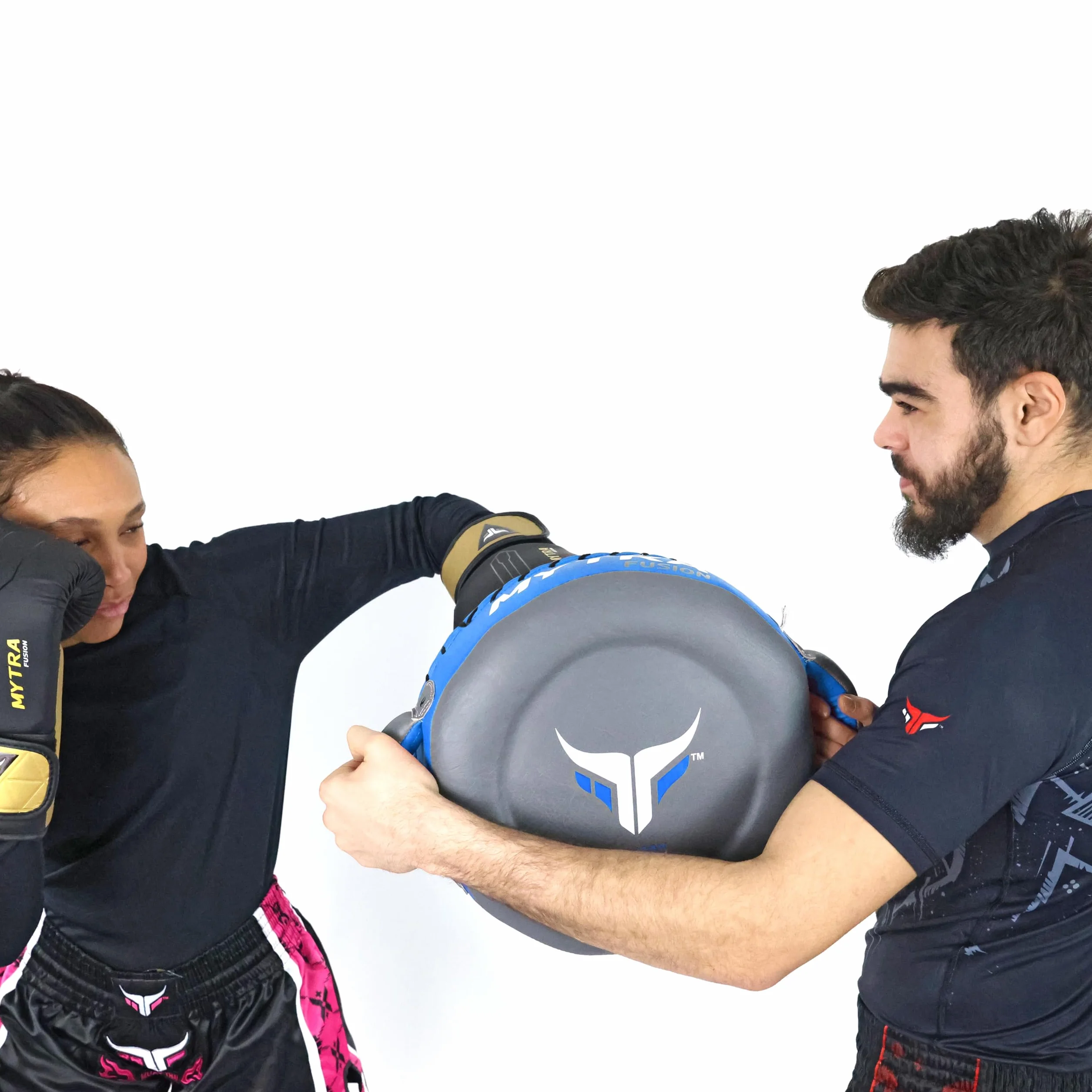 Manoplas de Boxeo Redondas — Almohadillas de Entrenamiento para Entrenadores, Pads de Boxeo para Artes Marciales, MMA y Muay Thai Manoplas para Velocidad, precisión y concentración