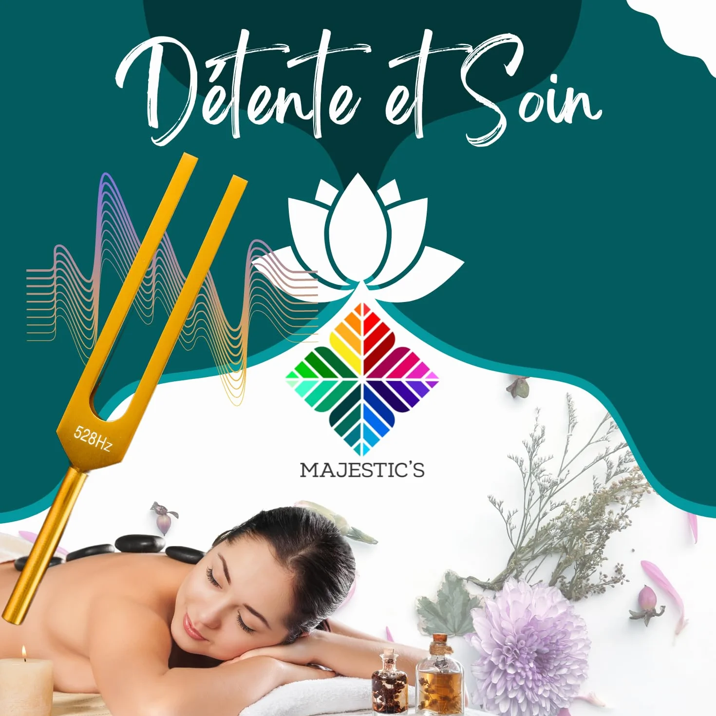 Diapasón Terapéutico 528 Hz