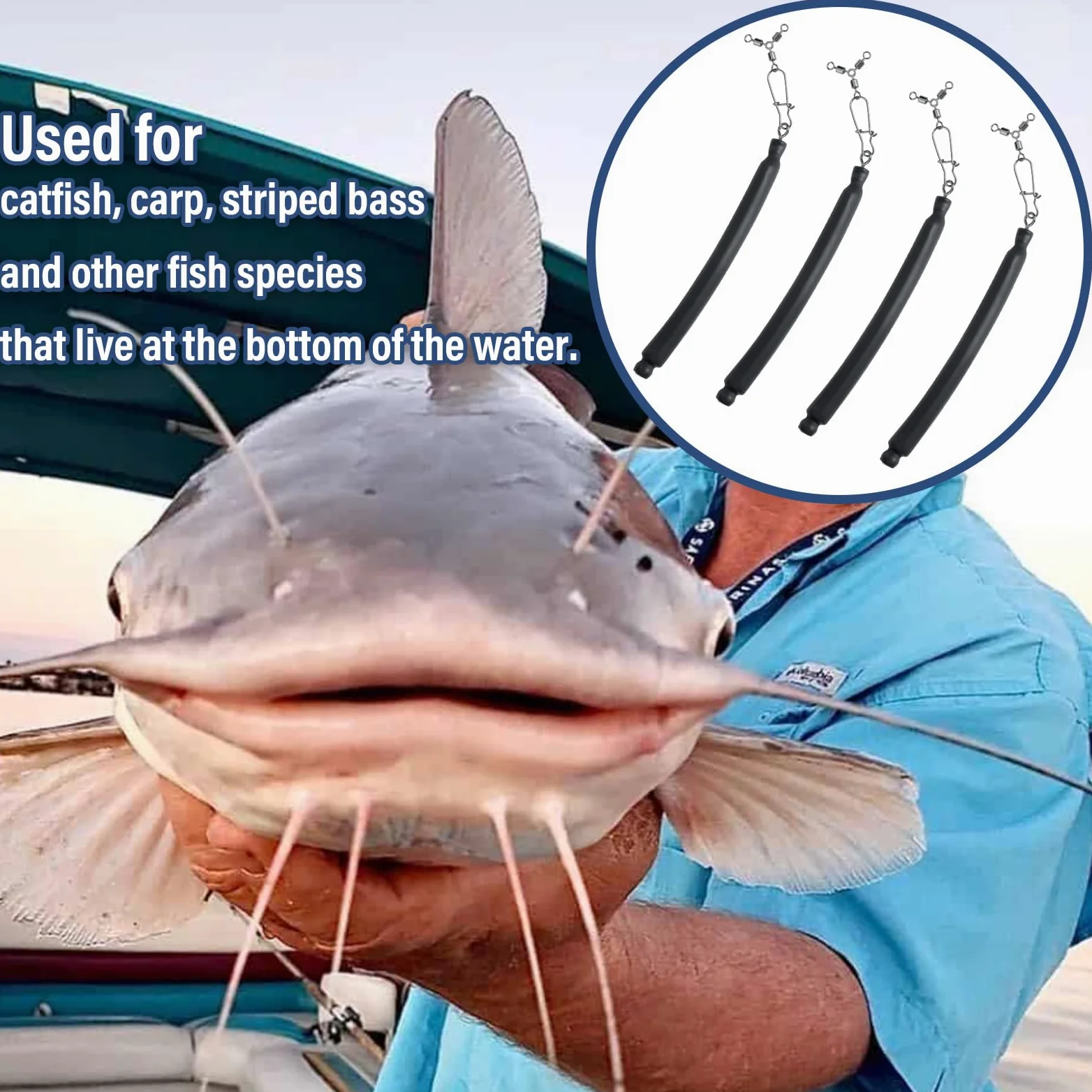 Pesos de arrastre para pesca de gato, plomos de arrastre a la deriva, pesas de plomo de búsqueda inferior y aparejo de 3 vías
