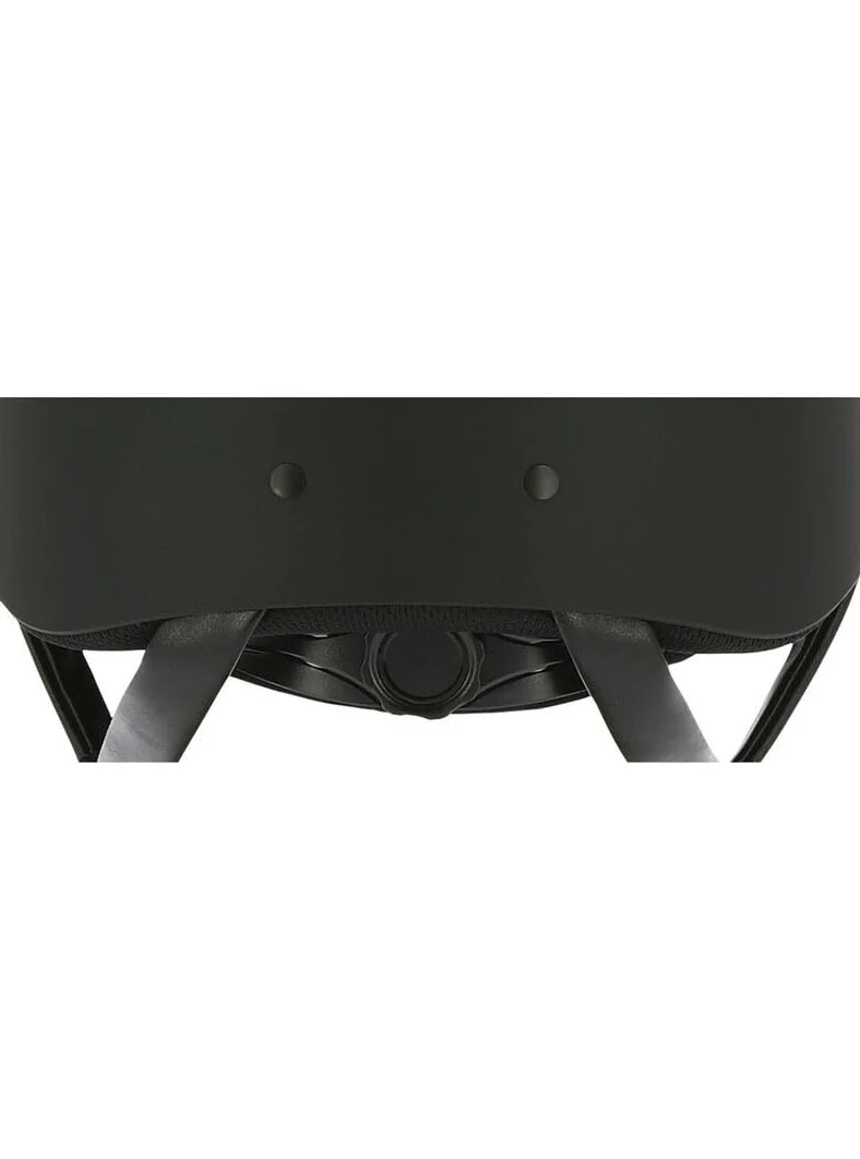 Ekkia EQUITHÈME Glint Mat - Casco de equitación, color negro y plateado