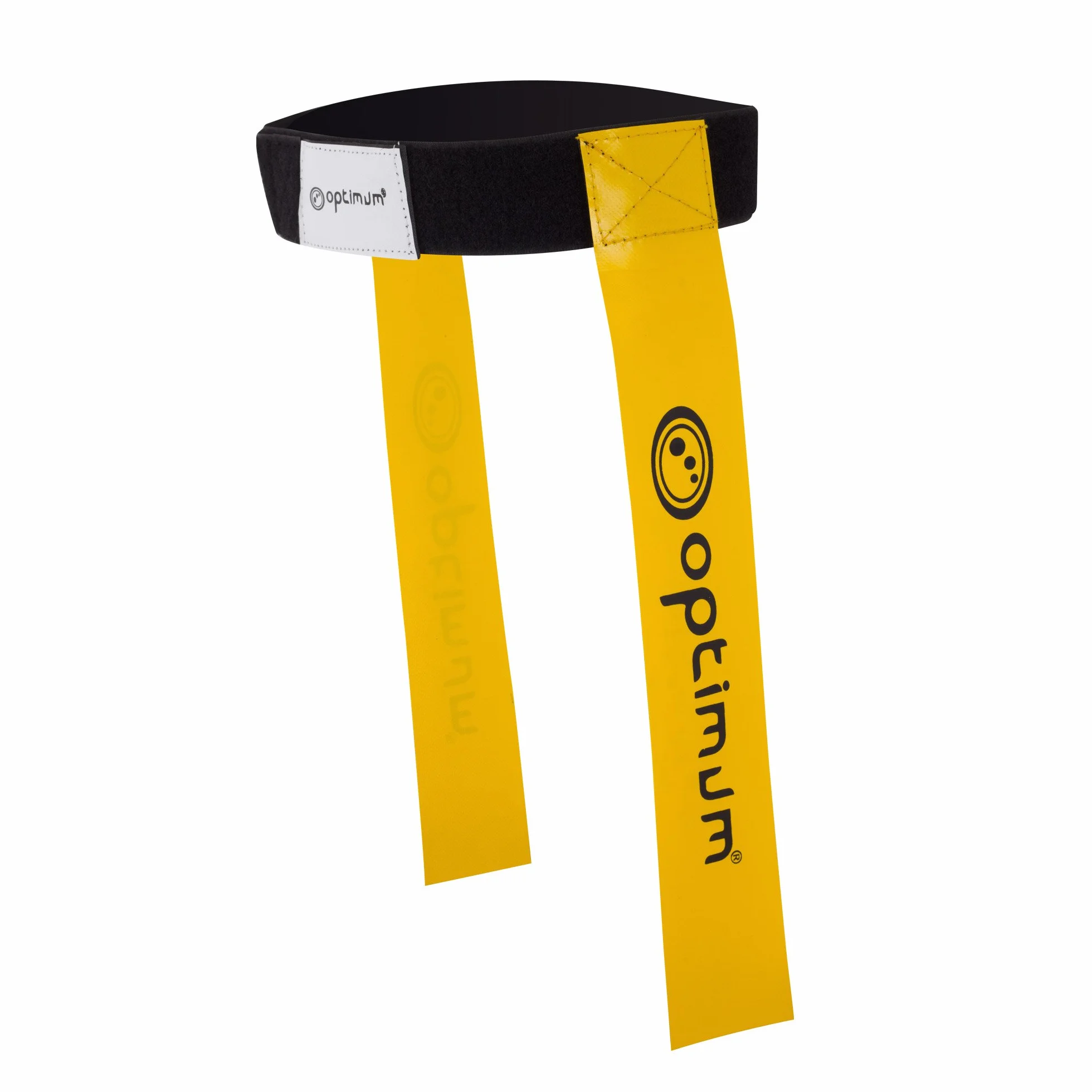 OPTIMUM Toque la Correa de la Etiqueta de los trastos del Rugby y 2 Banderas (Paquete de 7) -Rojo, Unisex-Youth