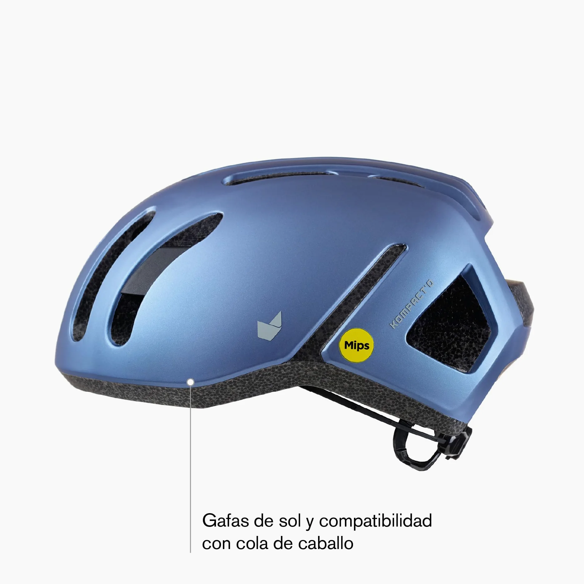 CATLIKE Kompacto II Casco Bicicleta Unisex Todo Terreno con tecnología MIPS Evolve – Casco MTB, Carretera y Gravel, diseño Ligero con 18 ventilaciones