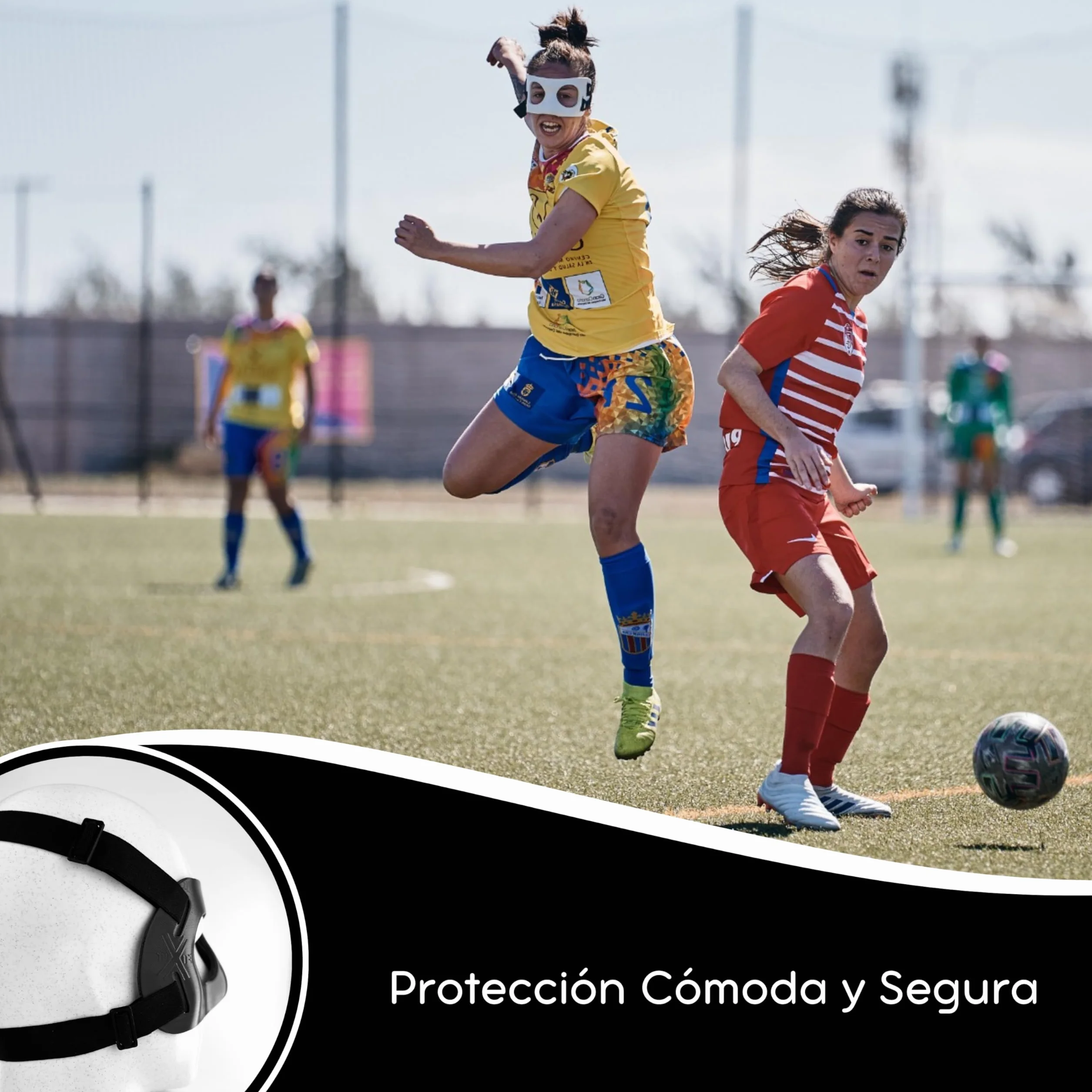 Máscara Protección de Nariz 3D Deportiva Facial Protectora para fútbol, Baloncesto, Voleibol