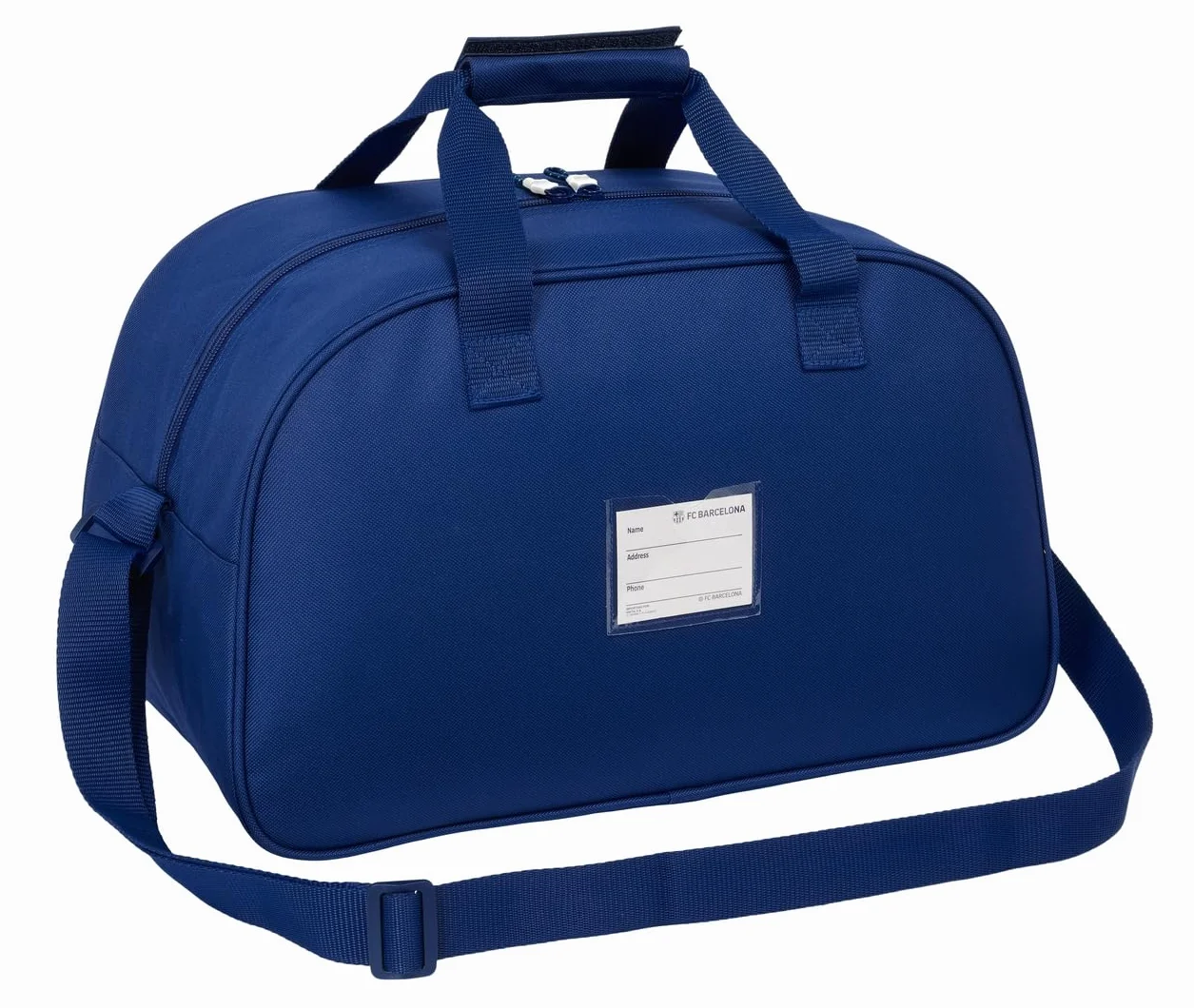 SAFTA F.C. Barcelona Navy Blue - Bolsa de Deporte, Mochila, Ideal para Niños de Diferentes Edades, Cómoda y Versátil, Calidad y Resistencia, 40x23x24 cm