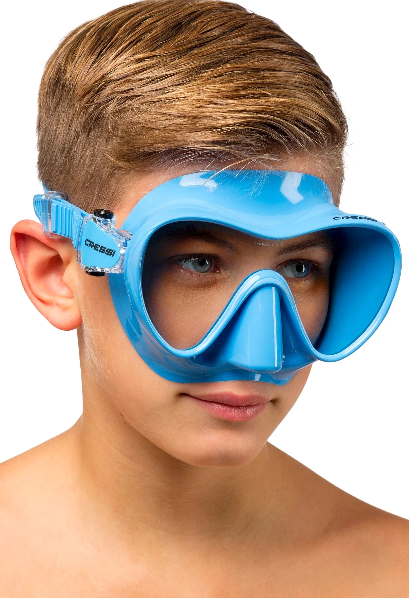 Cressi F1 Mask - Máscara Monocristal Tecnología Frameless