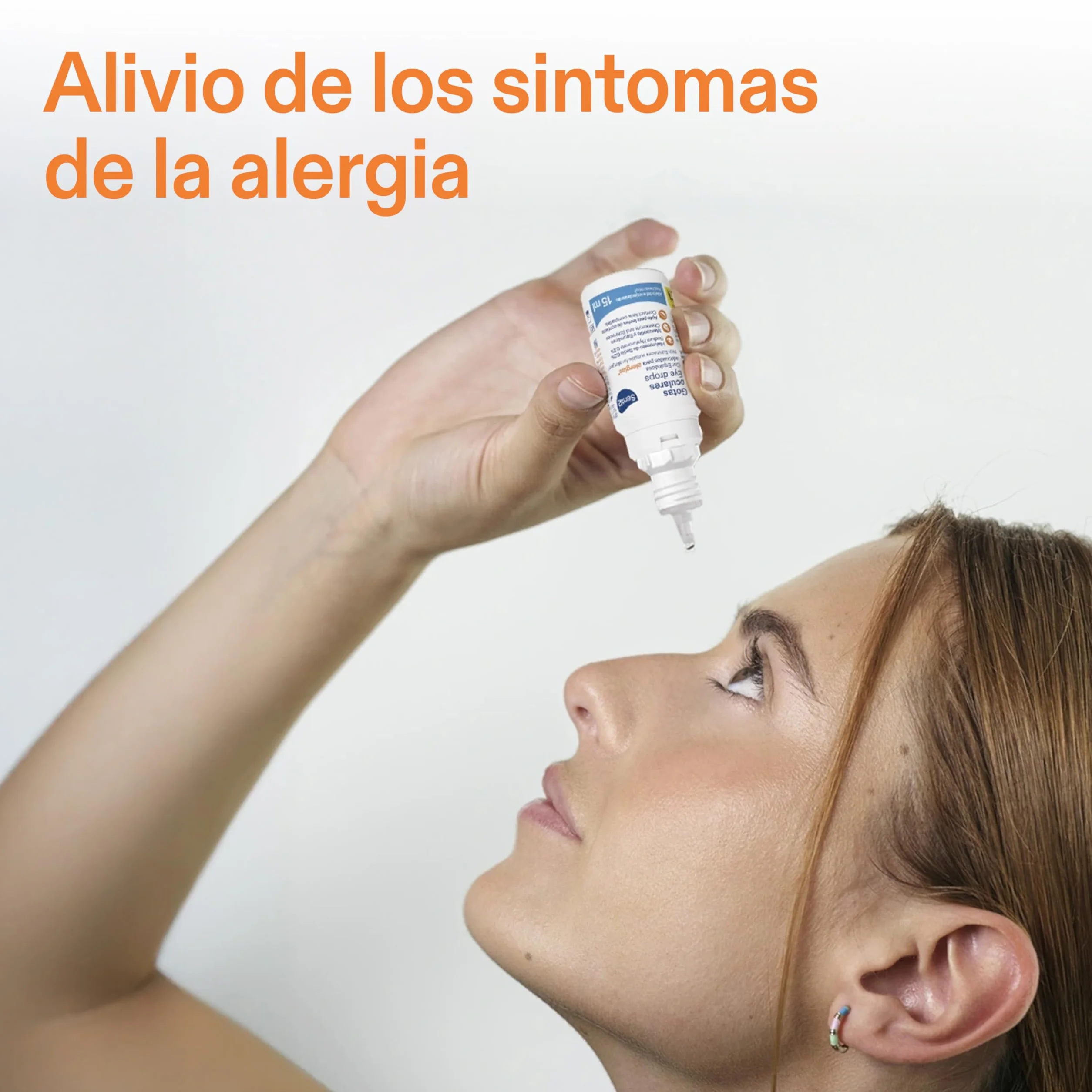 Senti2 Gotas Hidratantes para Ojos Irritados y Secos Lágrima Artificial con Ácido Hialurónico 0,2% 15 ml
