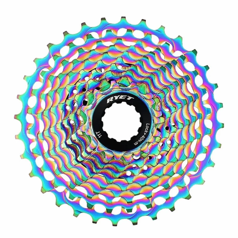 Cassettes Y PiñOnes Cassette de Bicicleta Carretera Cassettes ultraligeros 11S/12S 28T/32T/34T/36T Rueda Libre