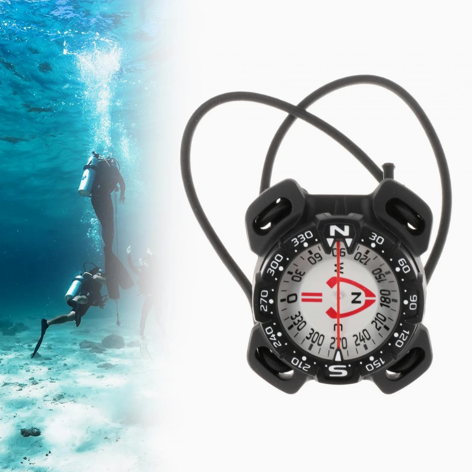 Brújula para Buceo, Ordenadores de Buceo, Brújula Subacuática Profesional, Brújula para Snorkel, Buceo Profundo, Deportes Acuáticos, Emergencia
