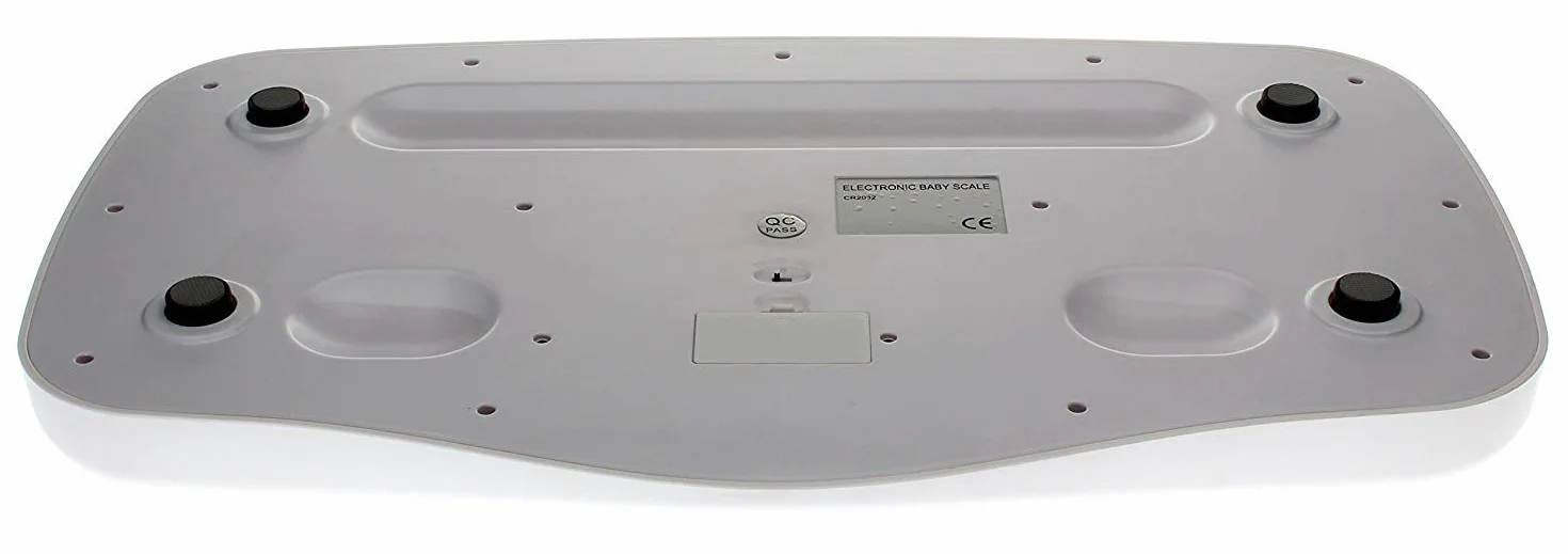 Báscula para Bebés Digital Alta Precisión 5 g 20 kg KG LB OZ Blanco