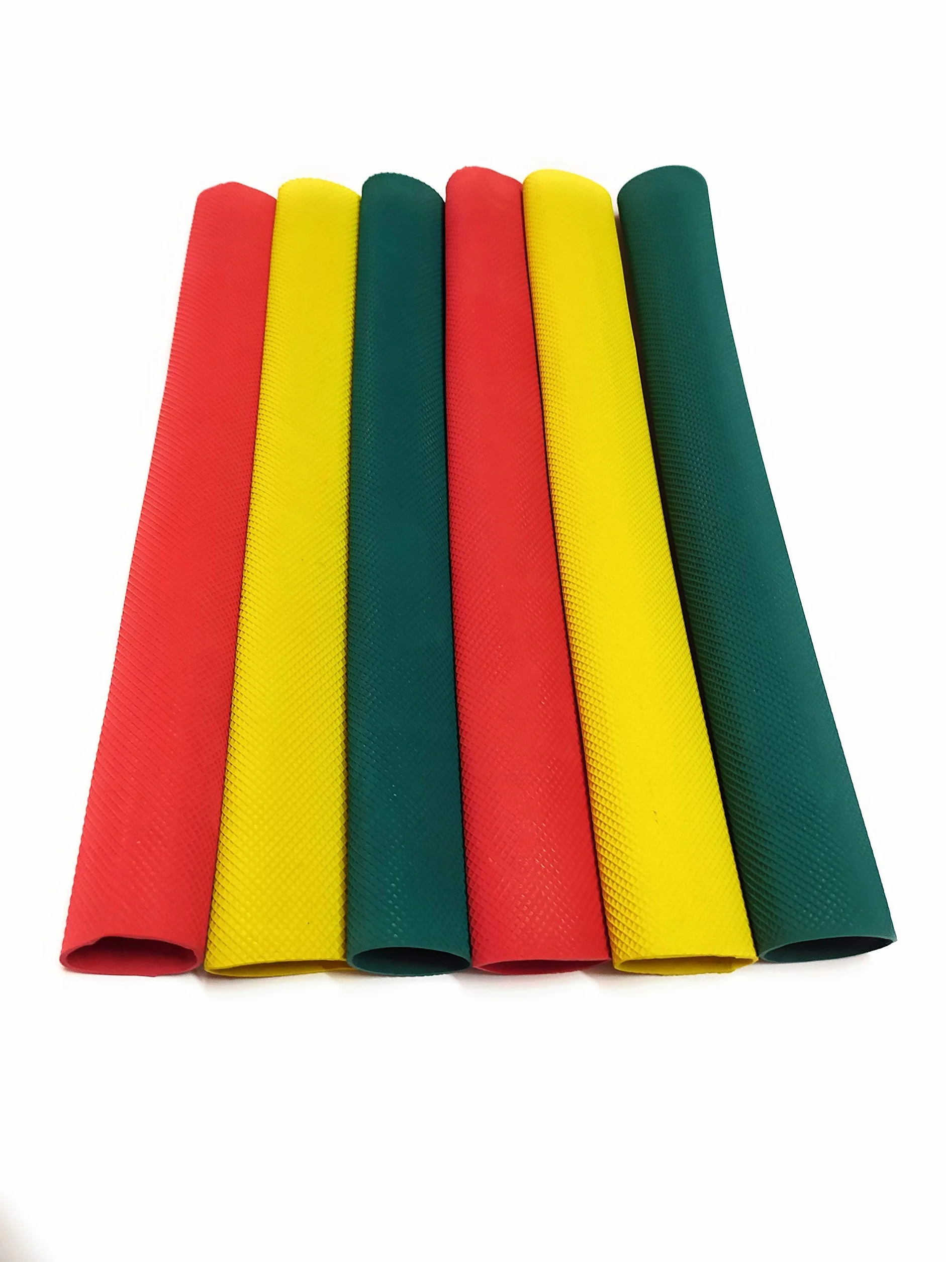 Paquete de 6 empuñaduras para bate de críquet multicolor (diamante)