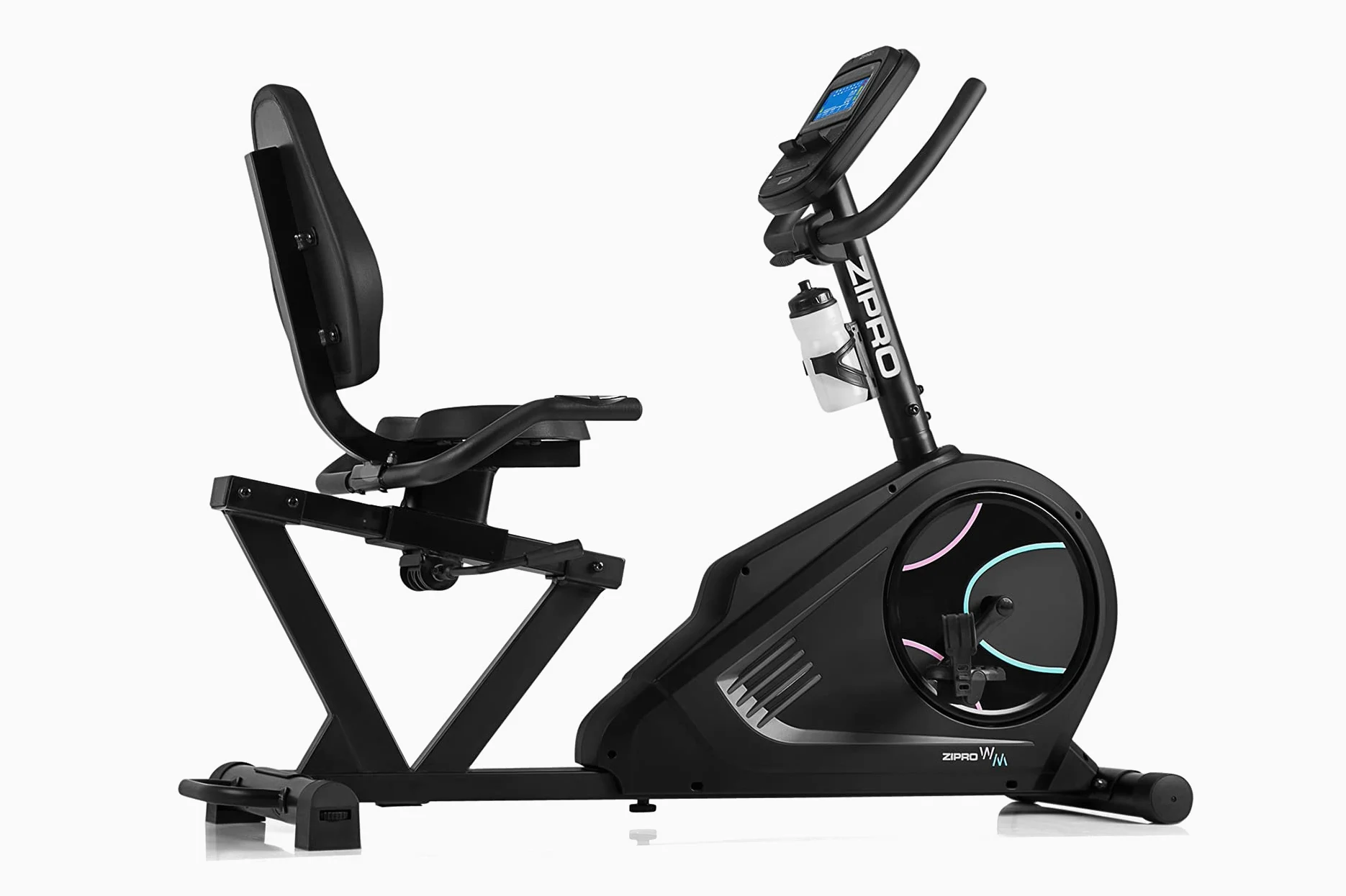 Zipro Bicicleta de entrenamiento en casa Iconsole+ Glow, Bicicletas estáticas, Bicicleta magnética de entrenamiento, Bicicleta ergométrica 150kg, Bicicleta de interior, Bicicleta de entrenamiento